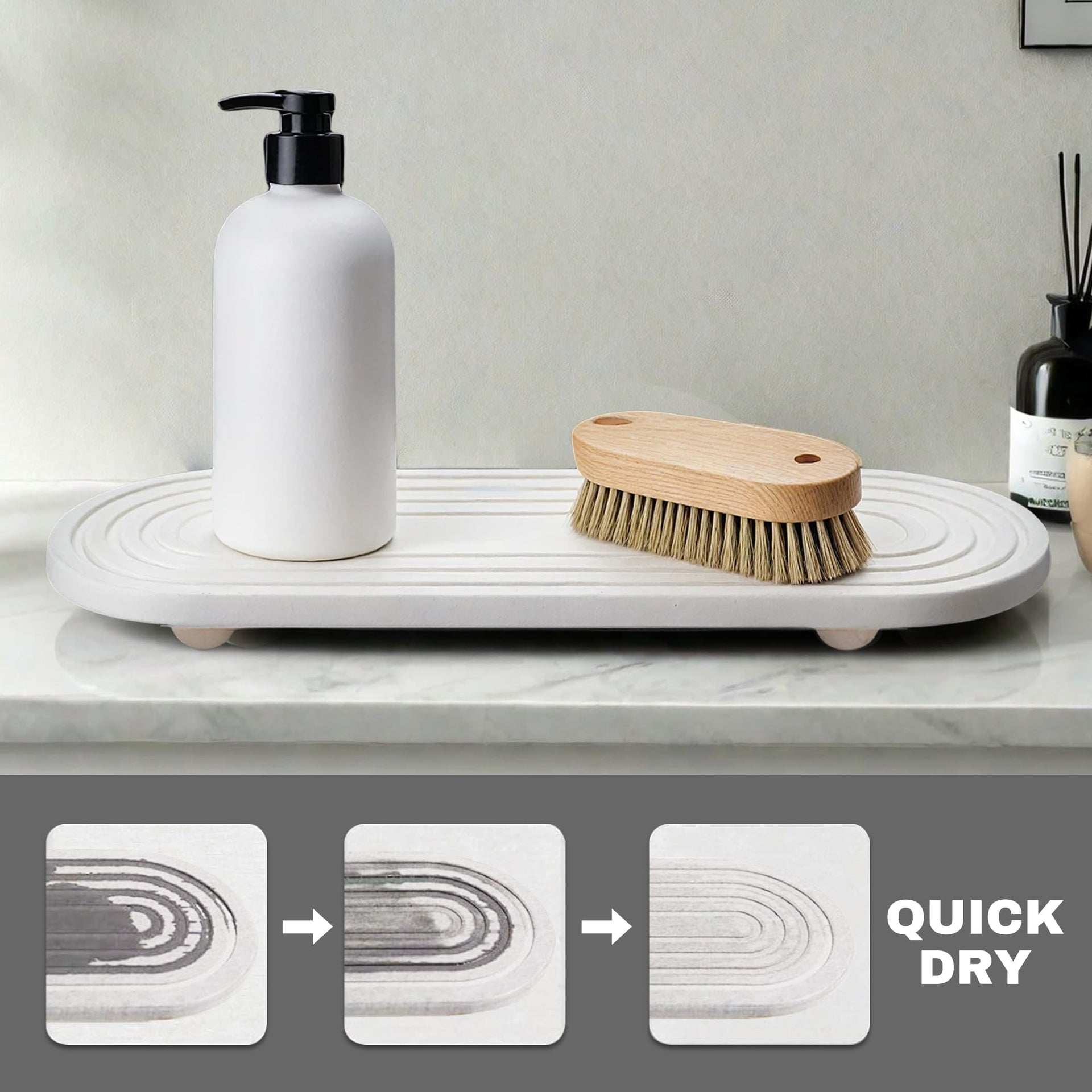 Instant Dry Sink Caddy Organizer