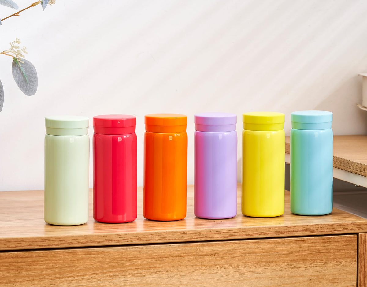 10oz Mini Water Bottle Stainless Steel Thermos Small Flask