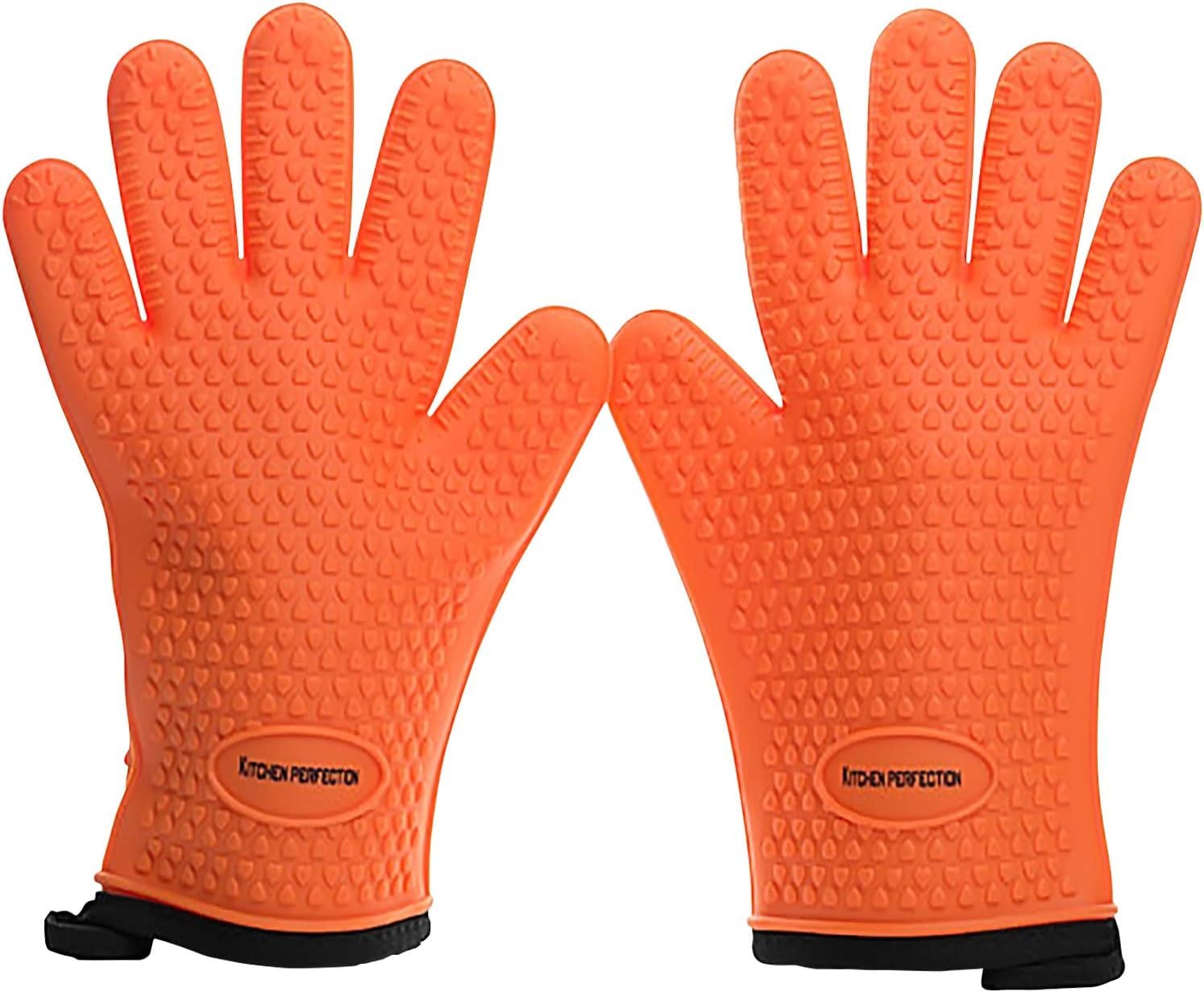 S Silicone Smoker BBQ Gloves (2 Count)