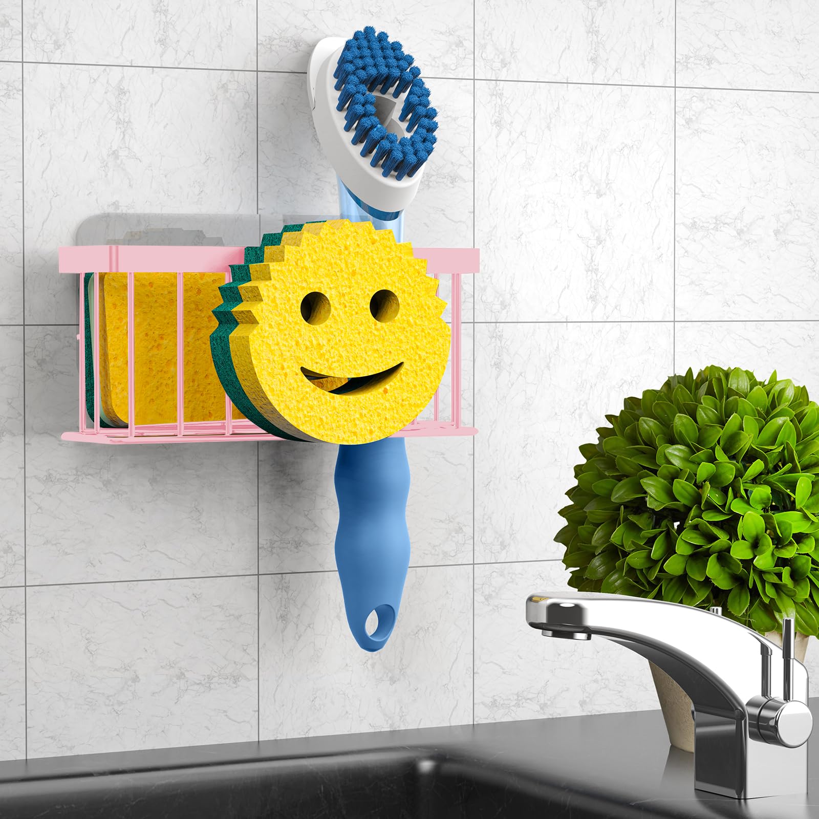 Sponge Holder Smiley Face