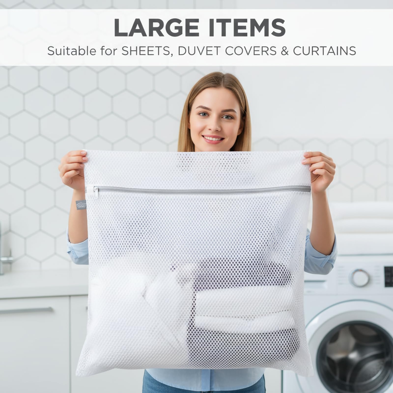 Laundry Bags Mesh Wash Bags (2 Count)