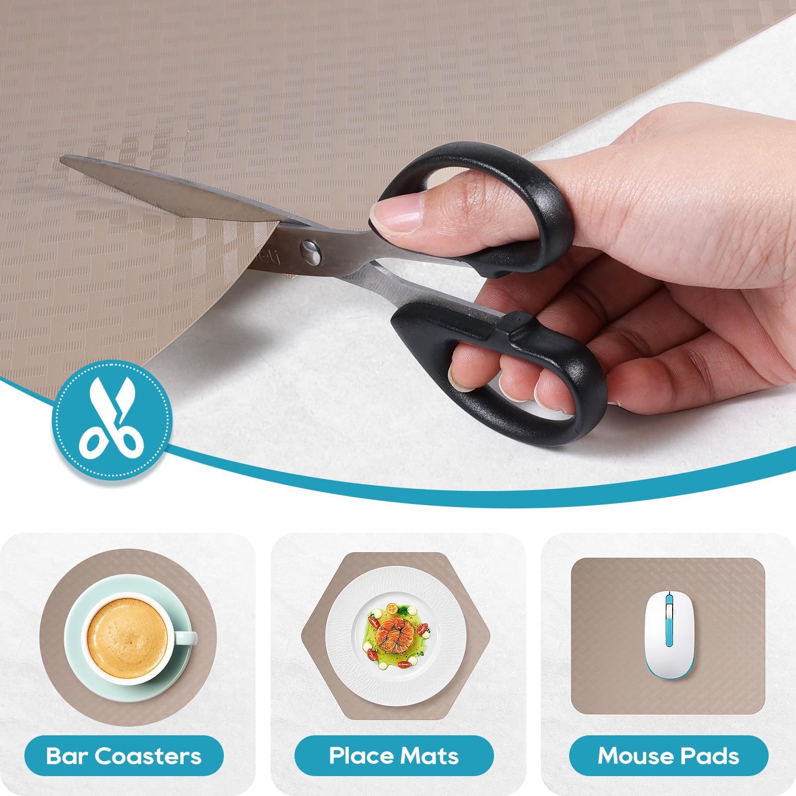 Shelf Liners for Kitchen Cabinets