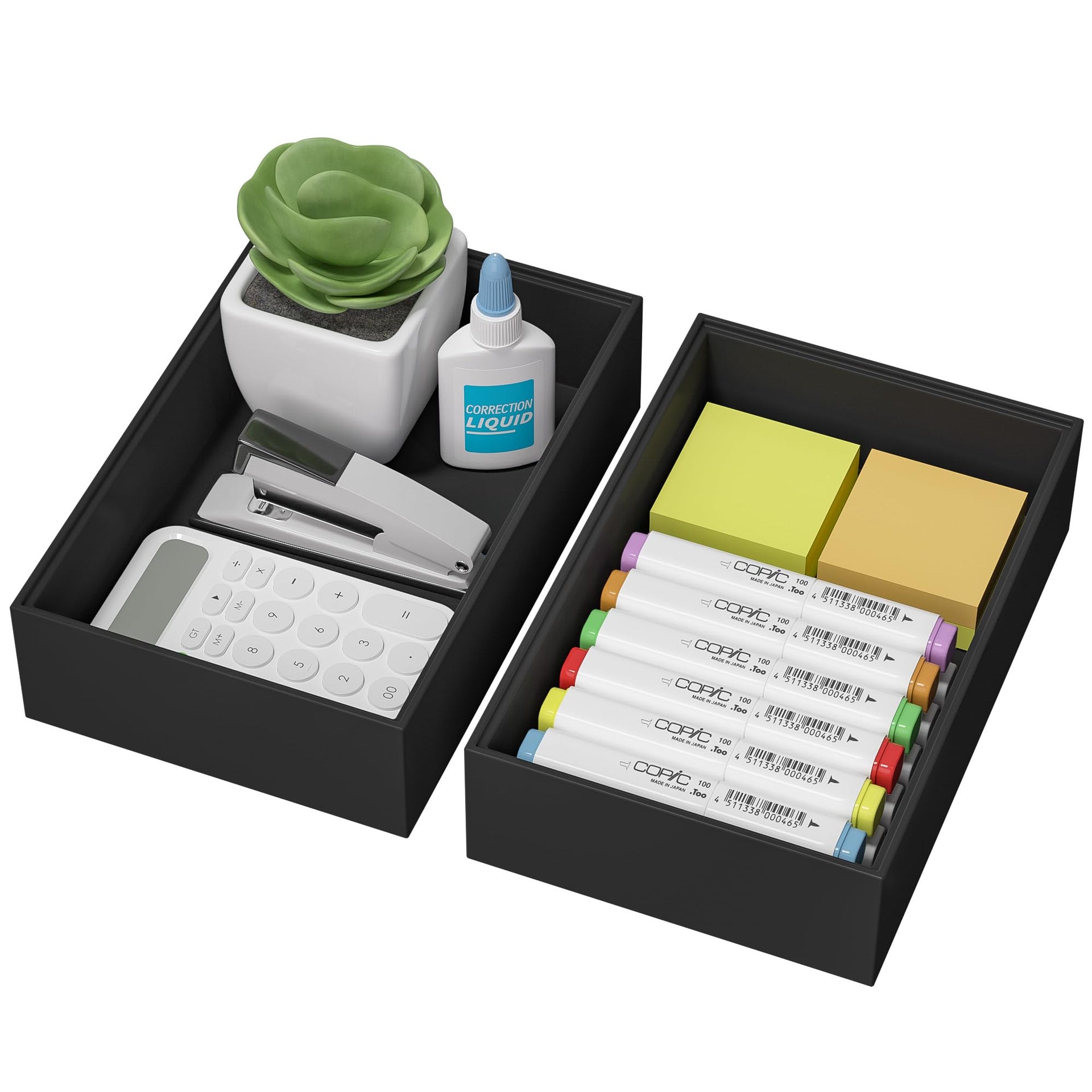 Kitchen Drawer Organizer Bins (2 Count)