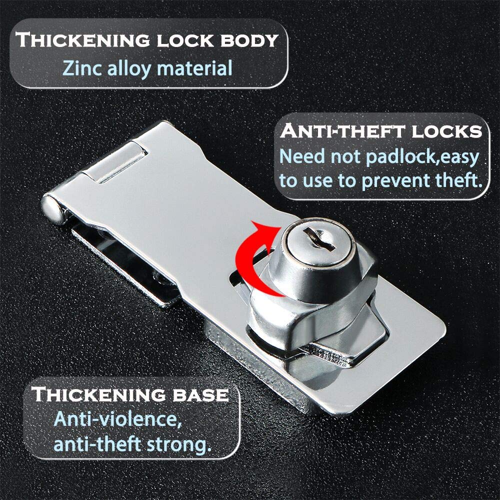 Keyed Hasp Latch