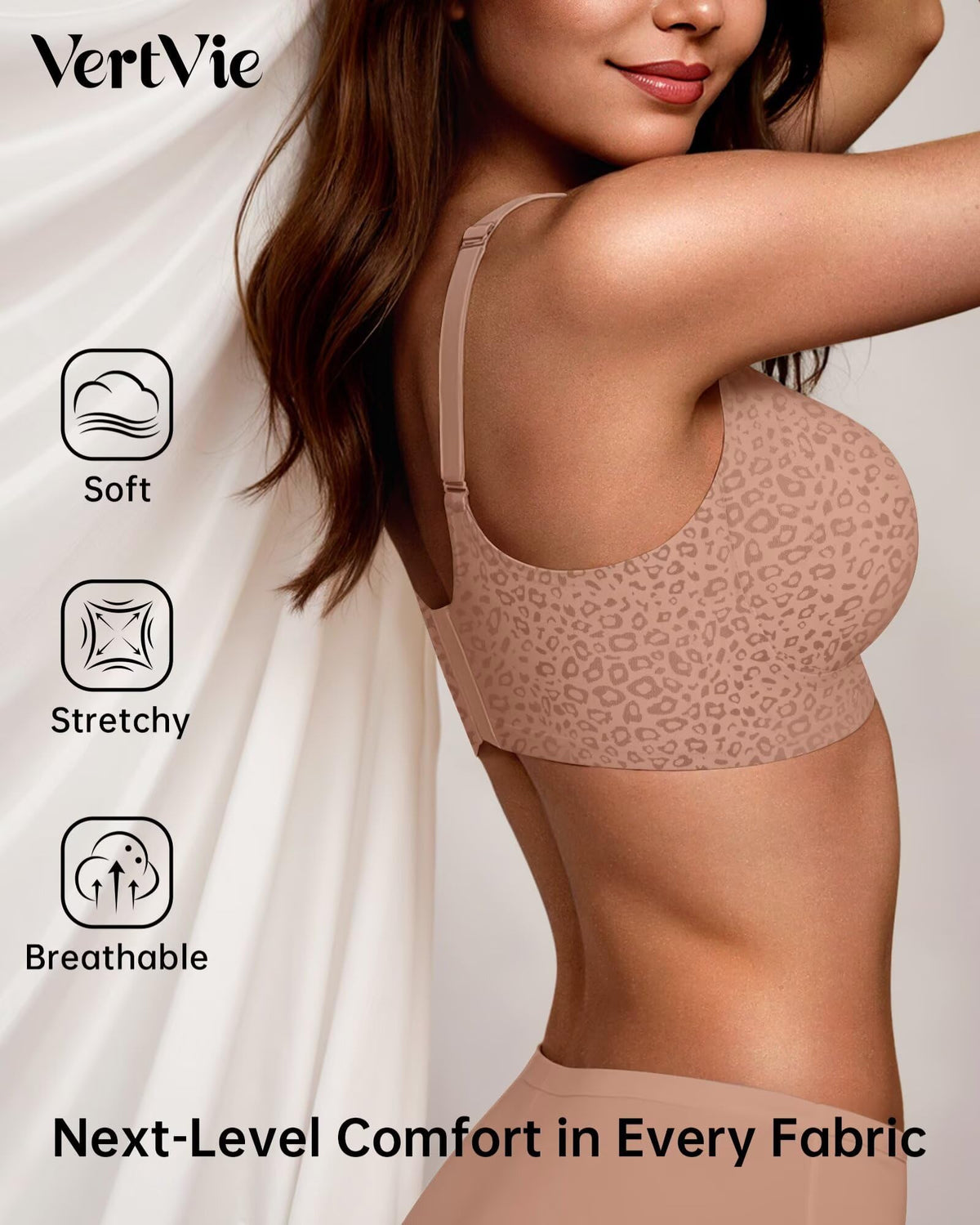 Seamless Jelly Bra No Underwire Supportive Bralette