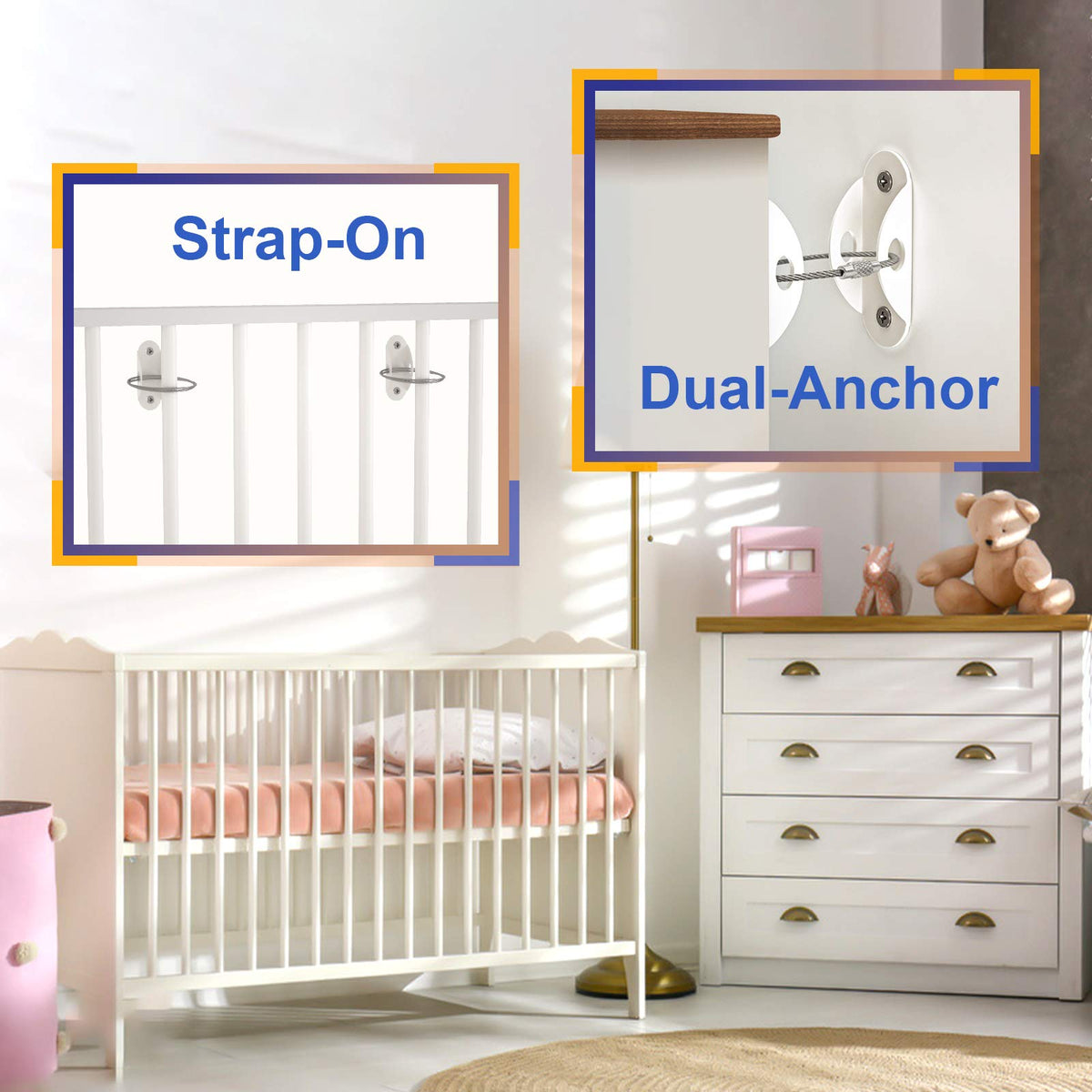 Furniture Anchors (10 Count)