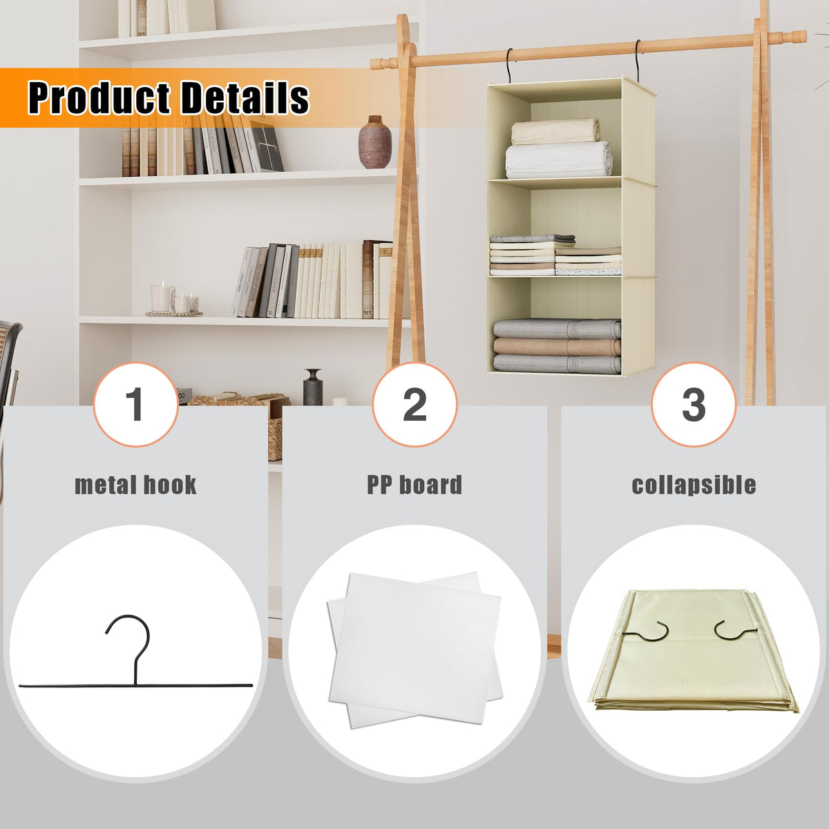 Hanging Closet Organizer 3