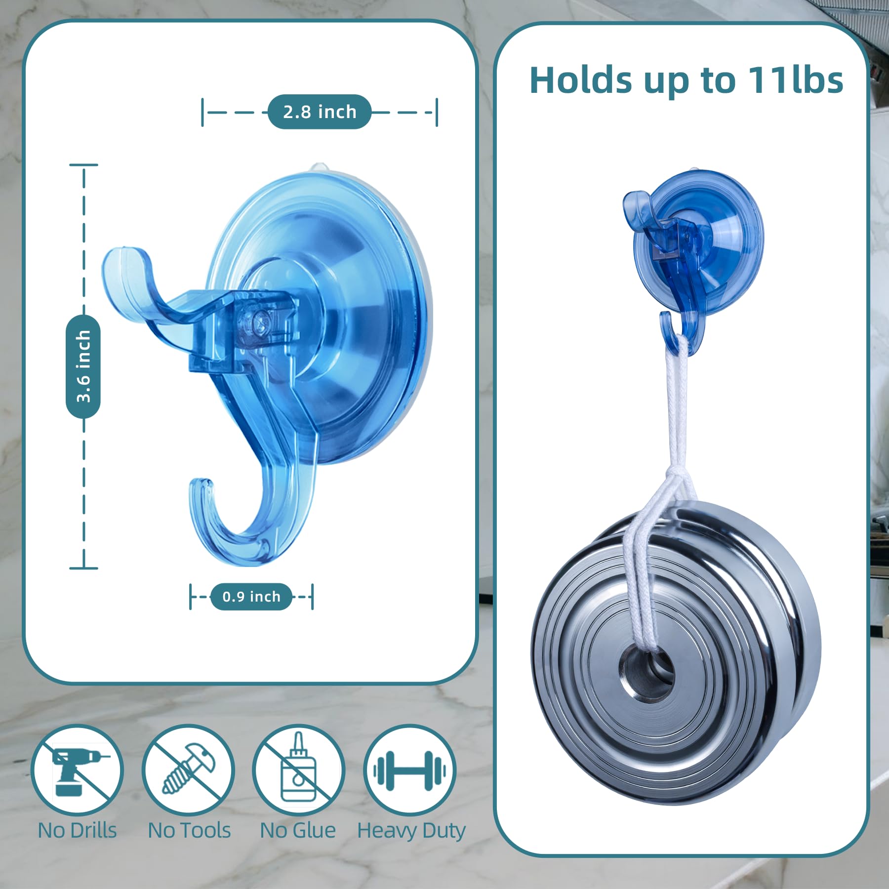 Suction Hooks (10 Count)