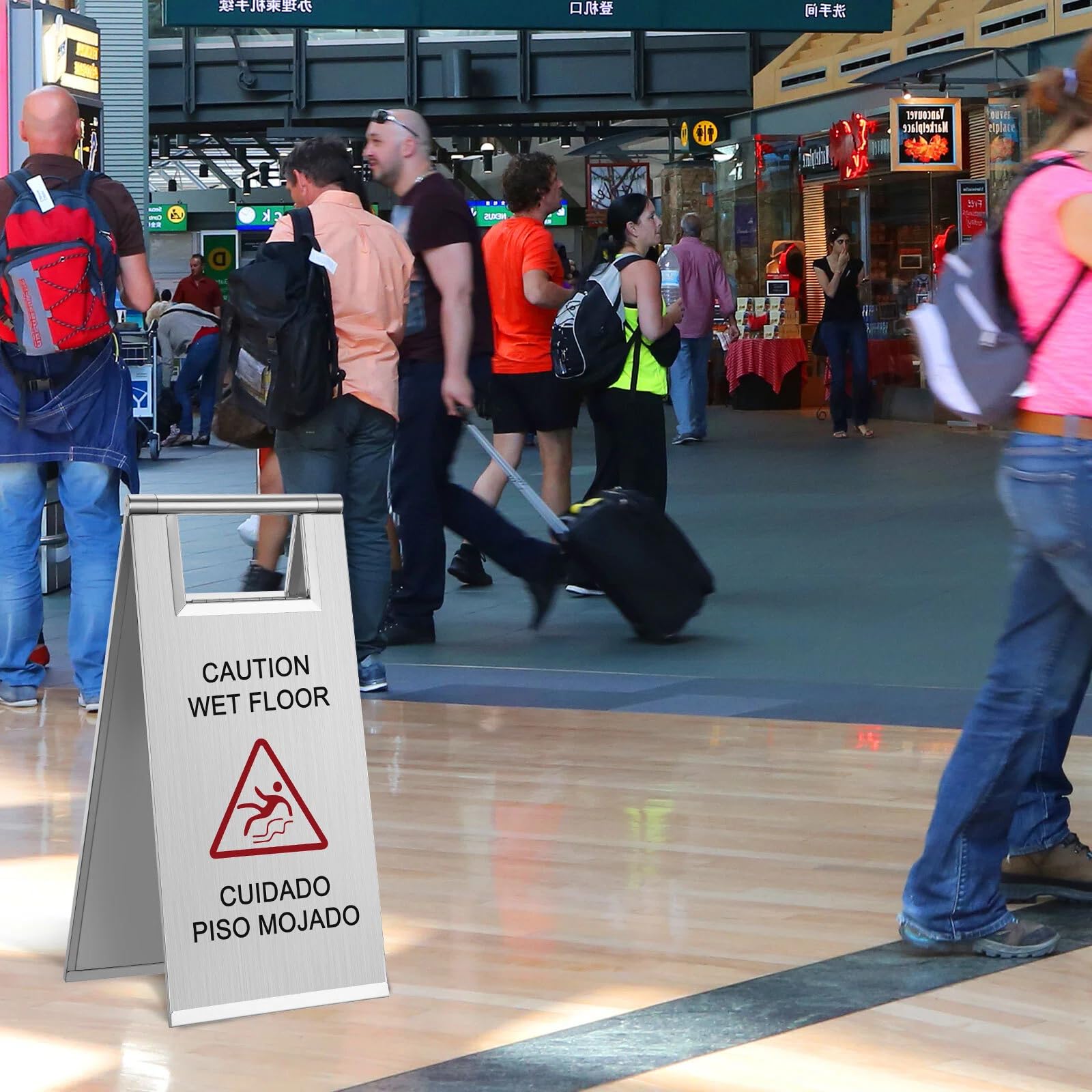 2 Pcs Wet Floor Sign (2 Count)