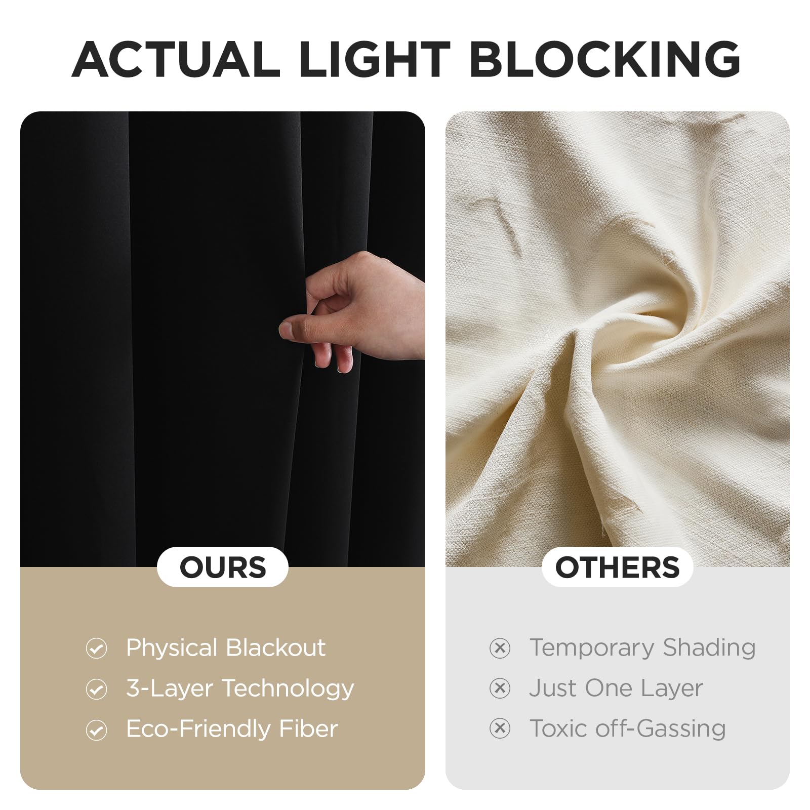 Blackout Patio Sliding Door Curtains