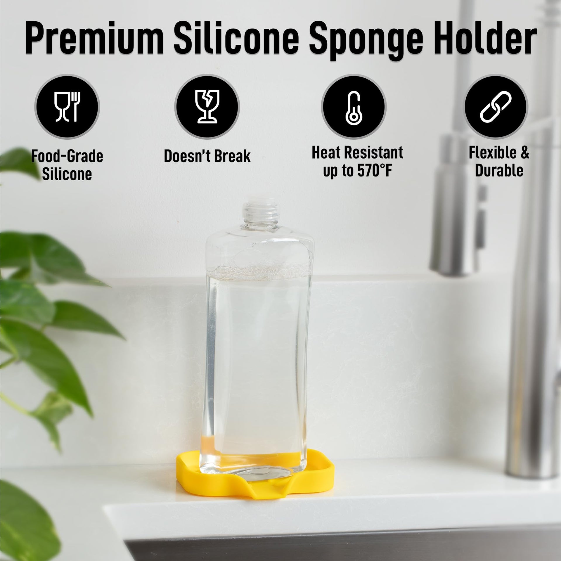 Small Silicone Sponge Holder