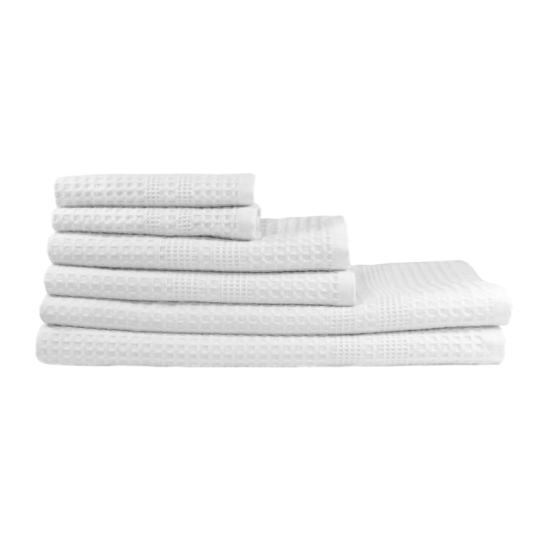 Waffle Towel Set Quick Dry Thin
