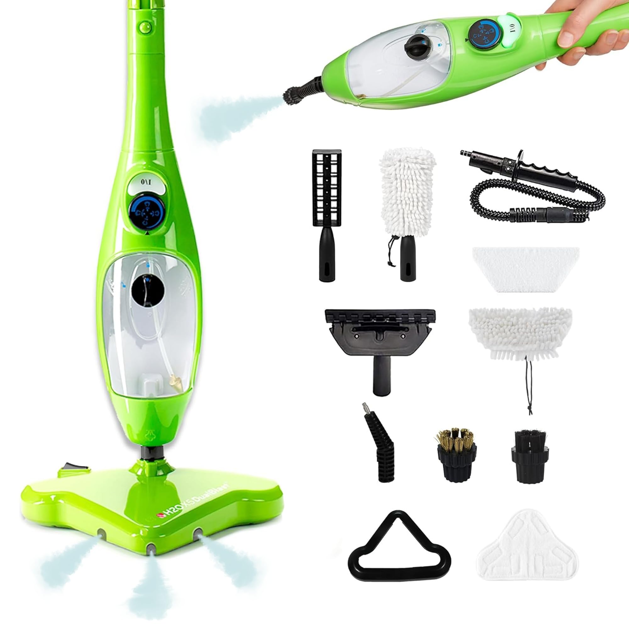 X5 Dual Blast Steam Mop & Handheld Steam Cleaner