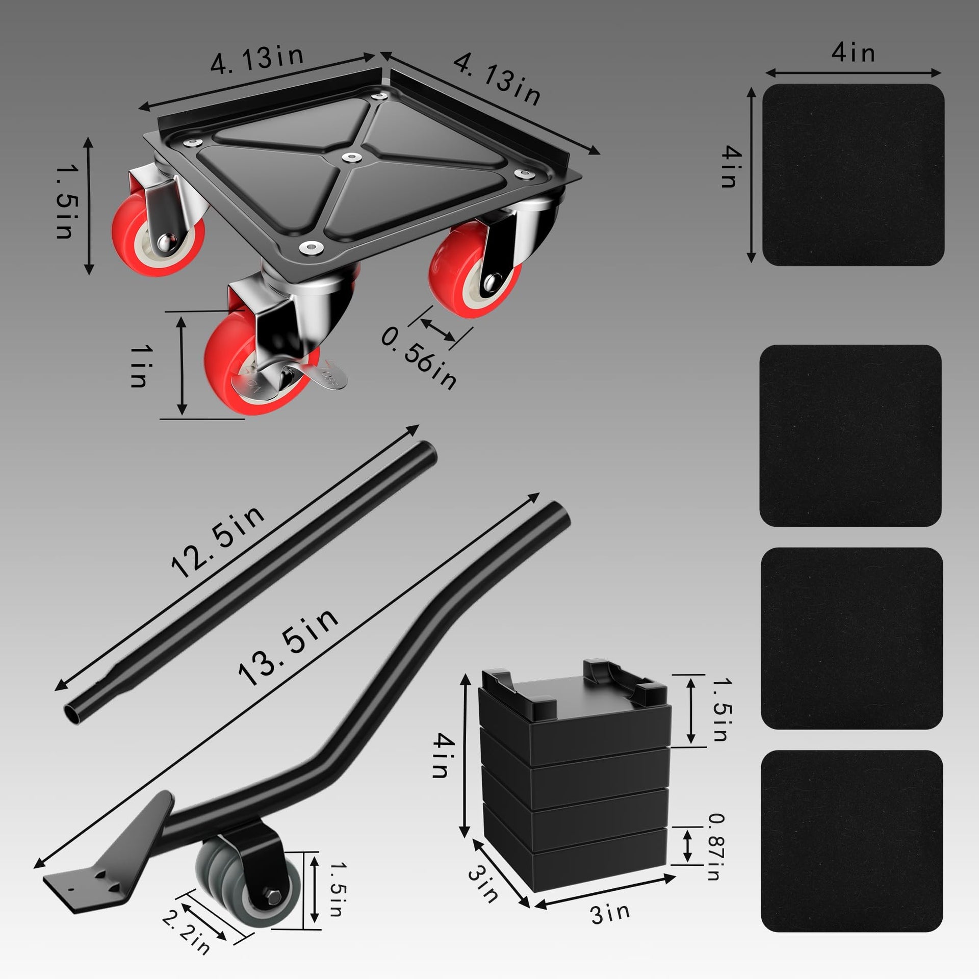 Furniture Dolly (4 Count)