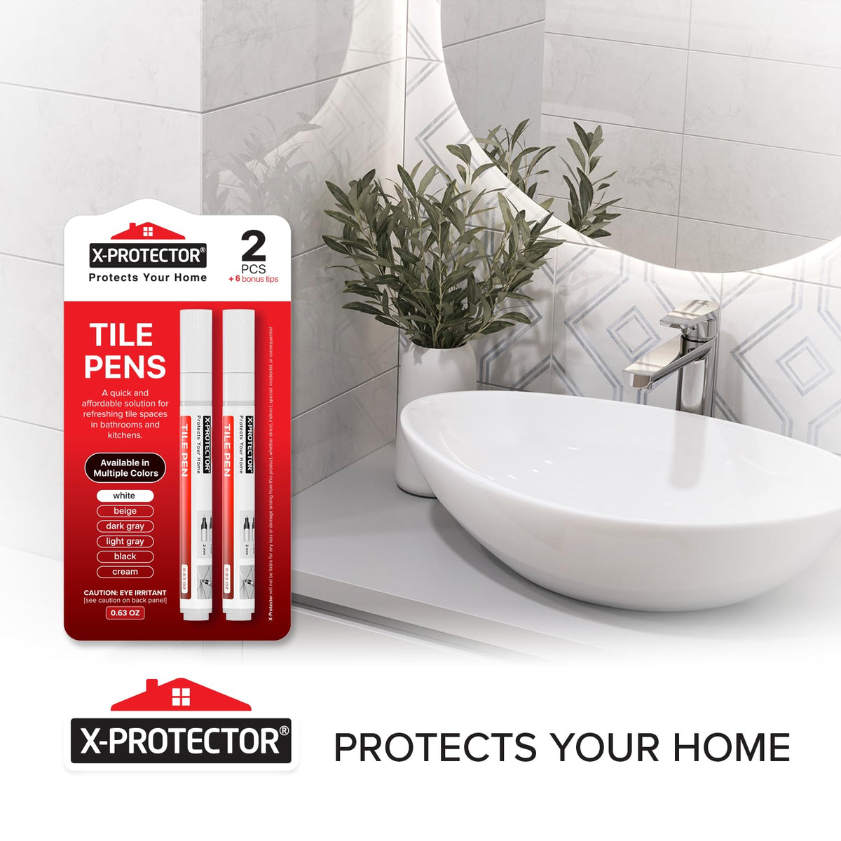 Water Based Grout Marker (2 Count)