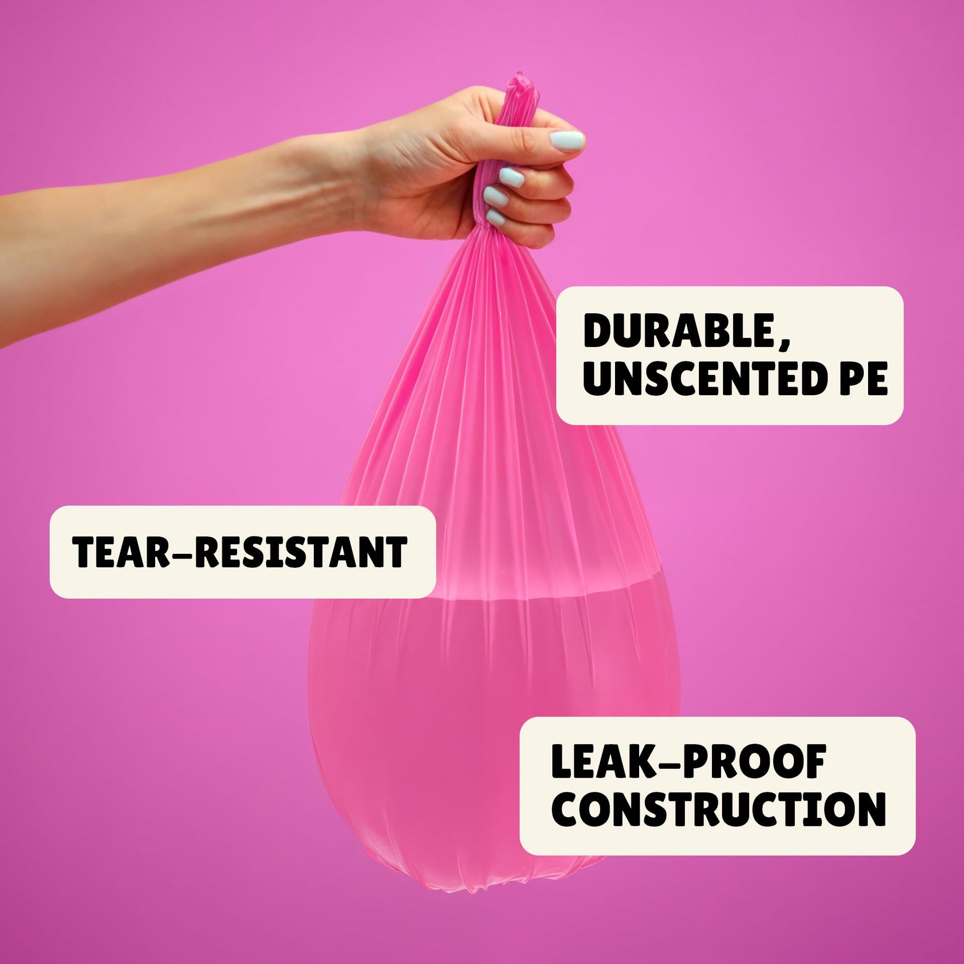 Small Trash Bags 1.2 Gallon Colored (150 Count)