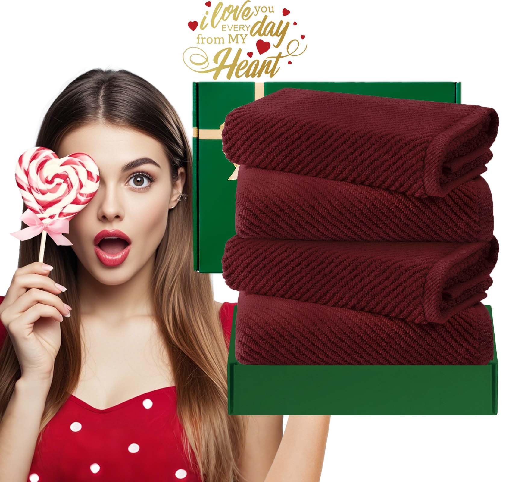 Hand Towels 4PC (4 Count)