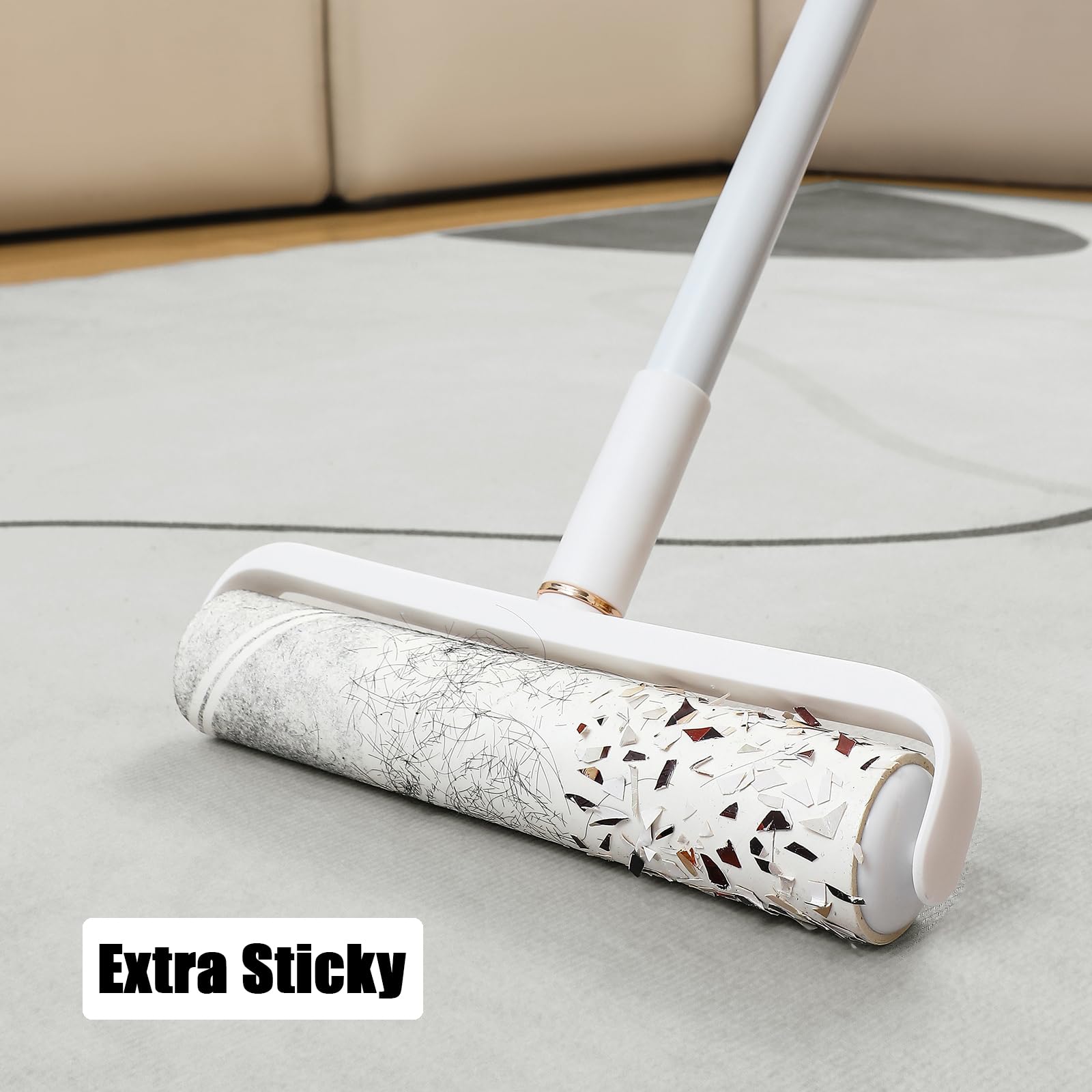 9.45 inch Lint Roller Refill Extra Sticky 9.4 (360 Count)