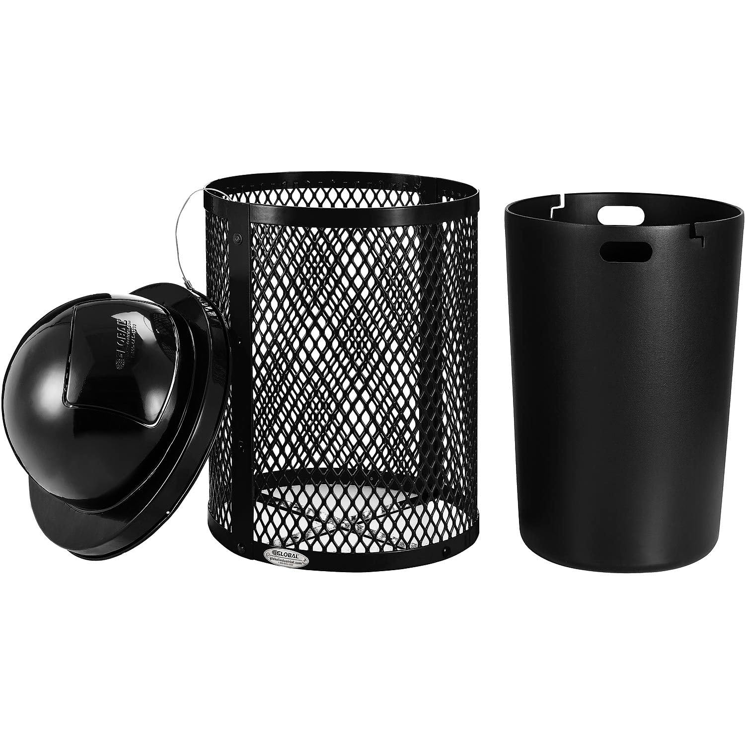36 Gallon Outdoor Commercial Trash Can