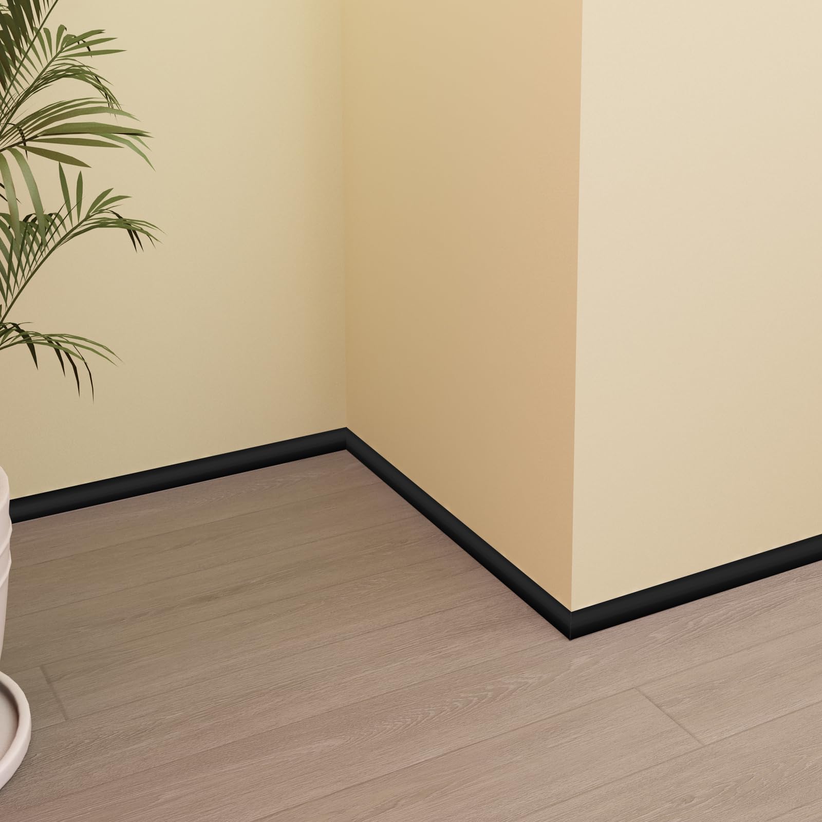 Floor Door Flat Transition Strip & Self Adhesive Floor Vinyl Floor Edge Trim Laminate Floor Gap Covering Joining Strip