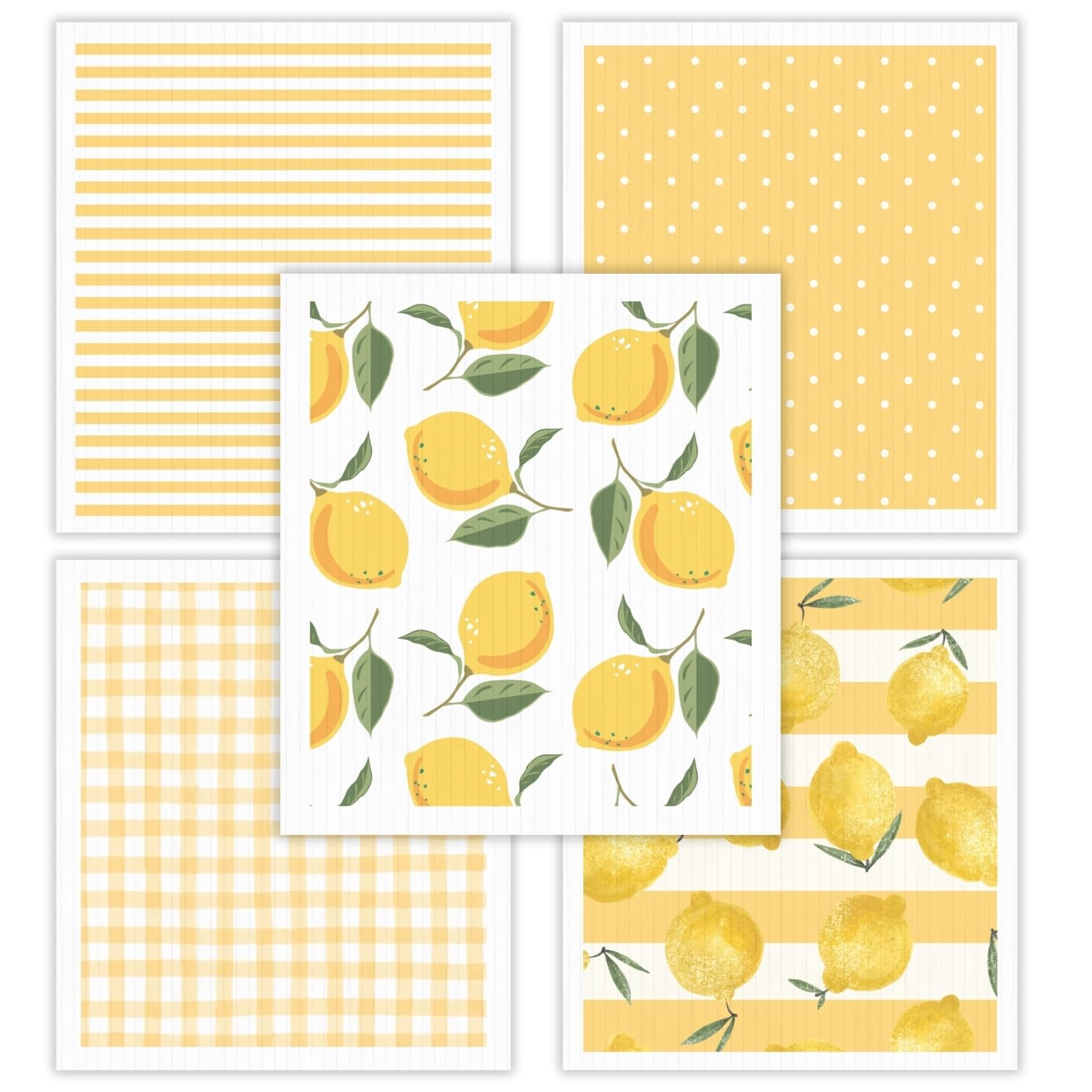 Swedish Dishcloths for Kitchen (5 Count)
