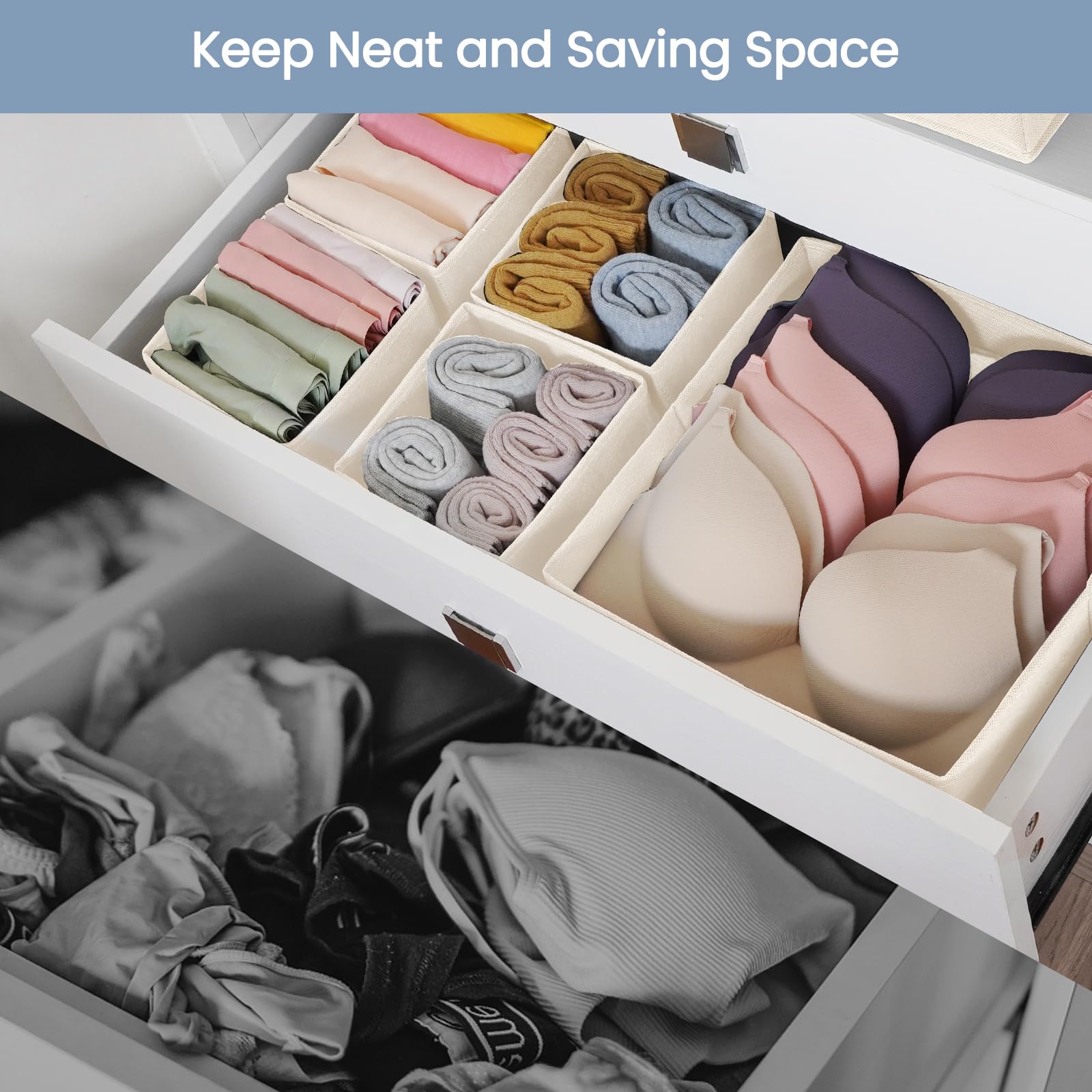 Drawer Organizer Clothes (16 Count)