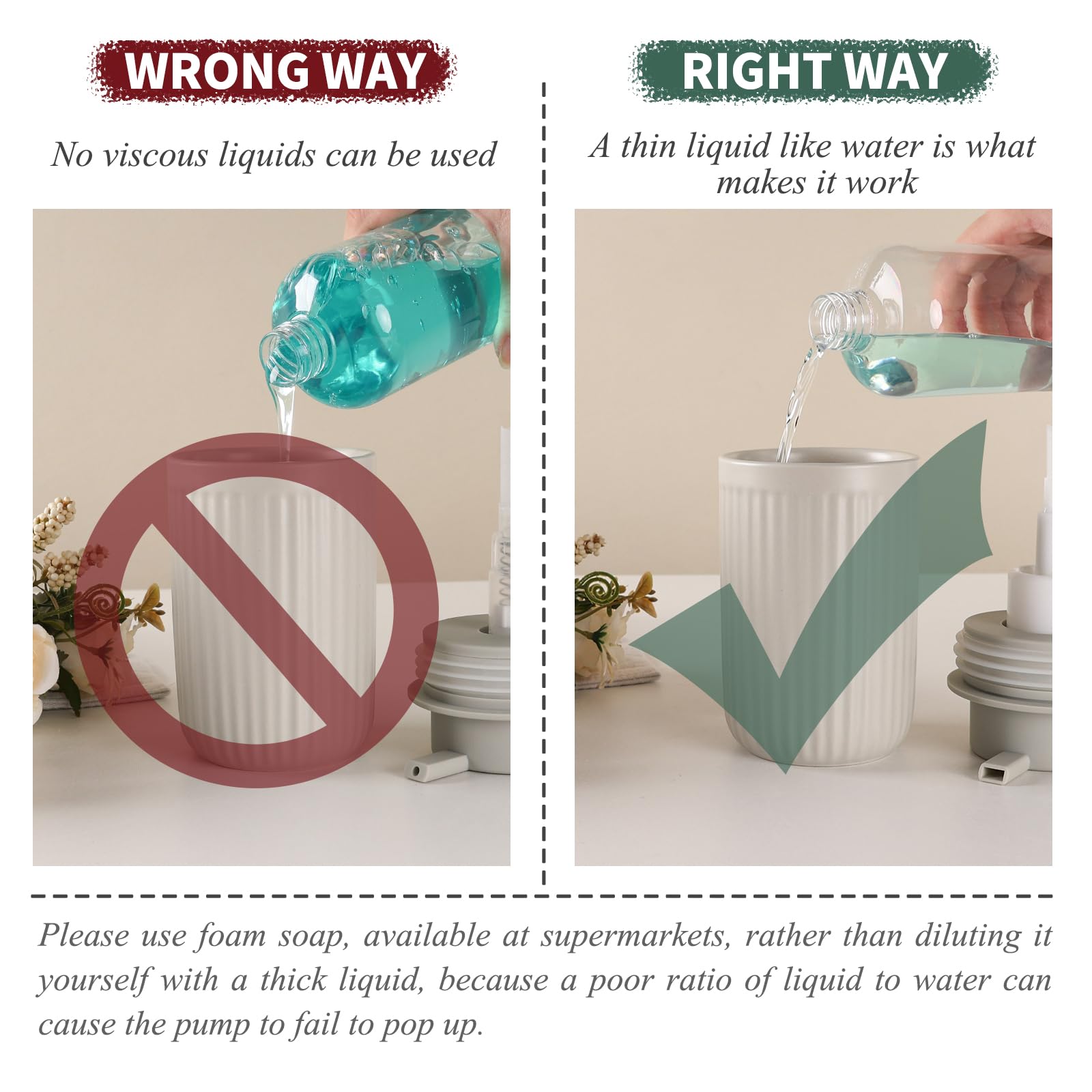 Foam Hand Soap Dispenser