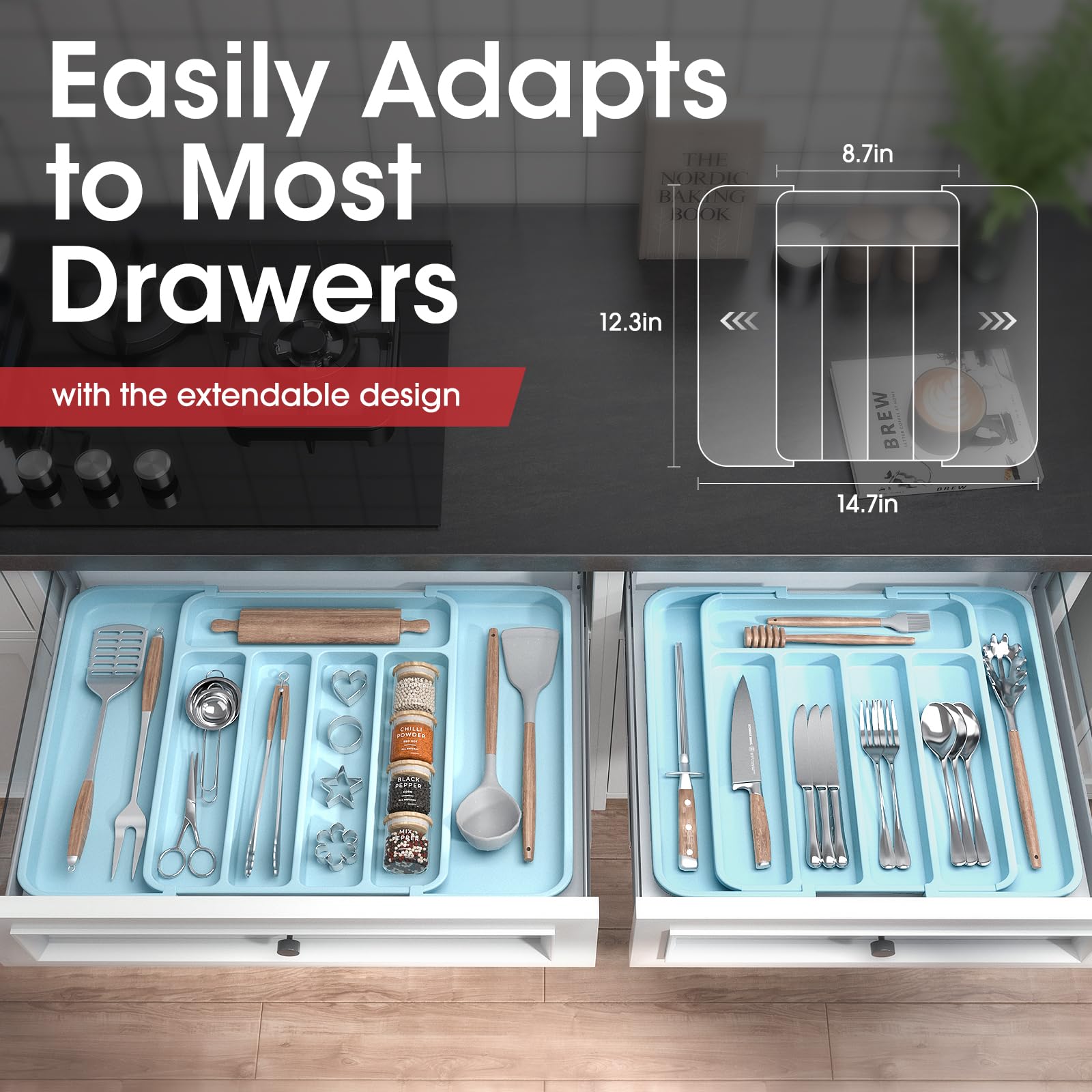 Silverware Drawer Organizer