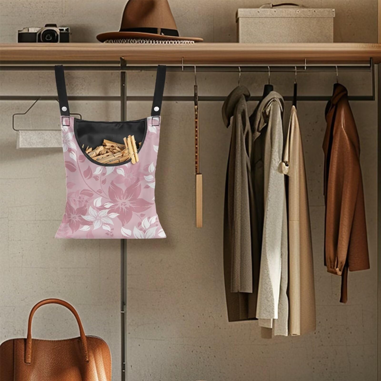 Reinforced Outdoor Clothespin Storage