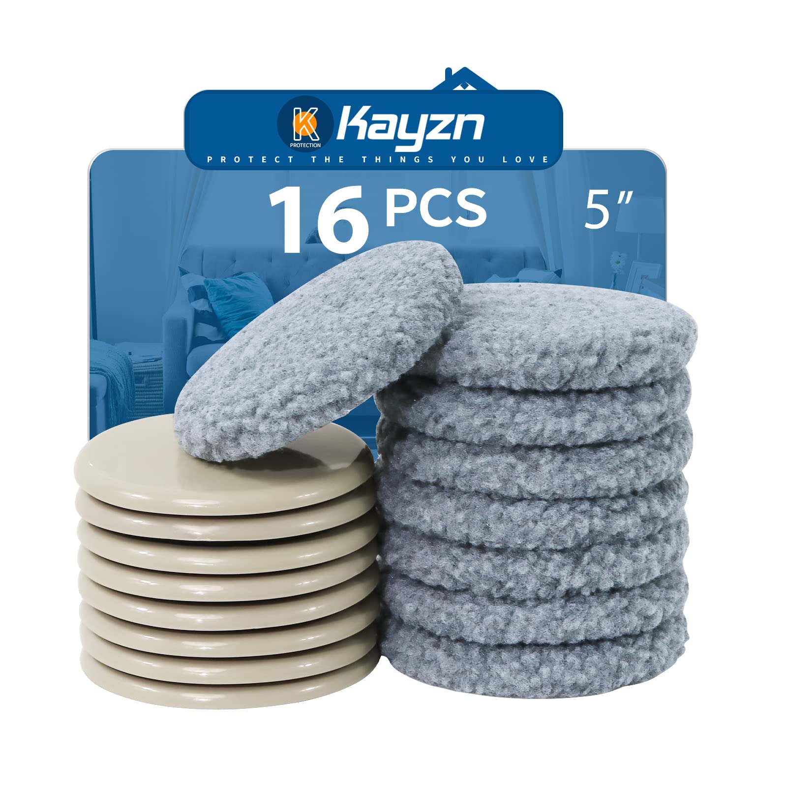 Furniture Sliders (16 Count)