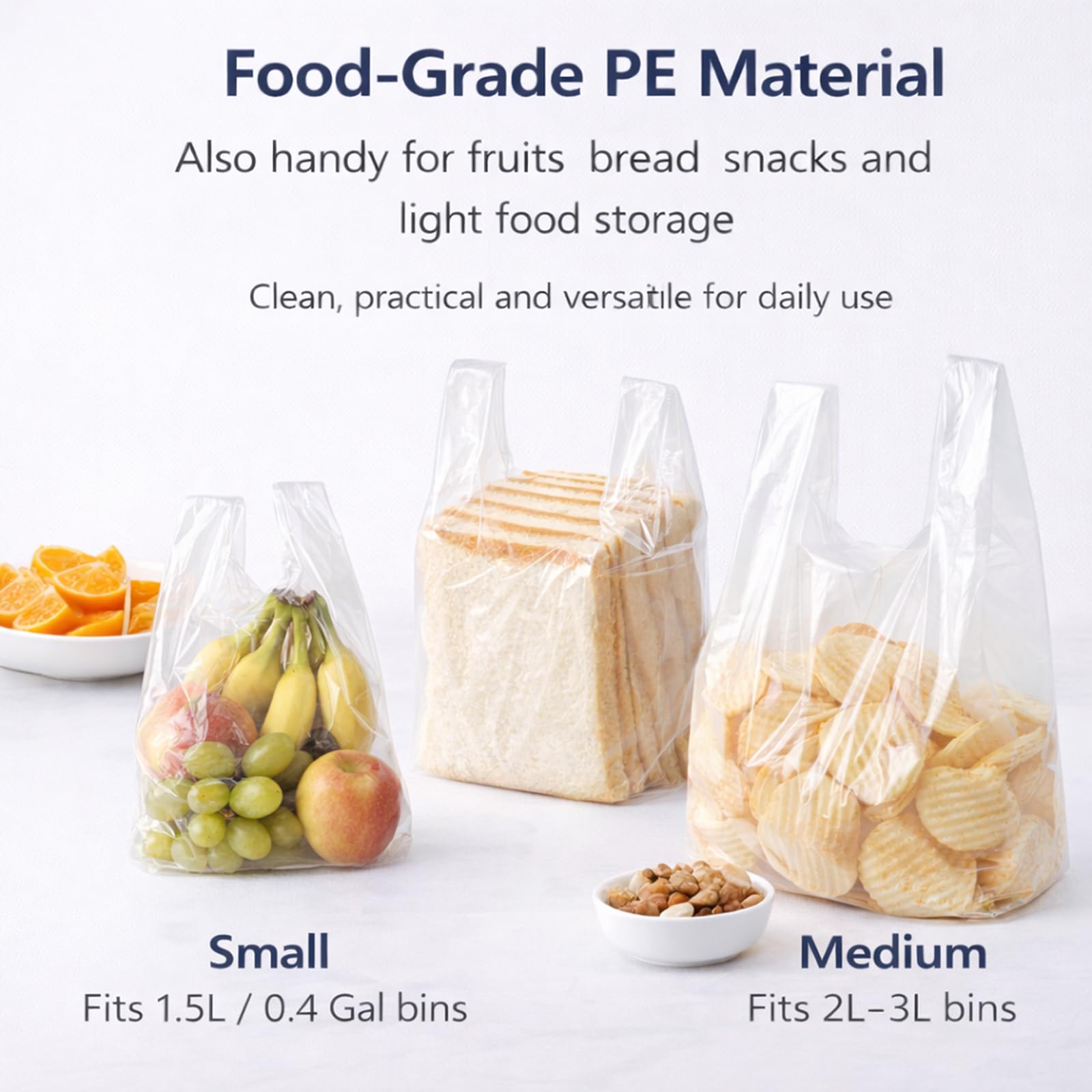 Medium Mini Trash Bags 200 Count