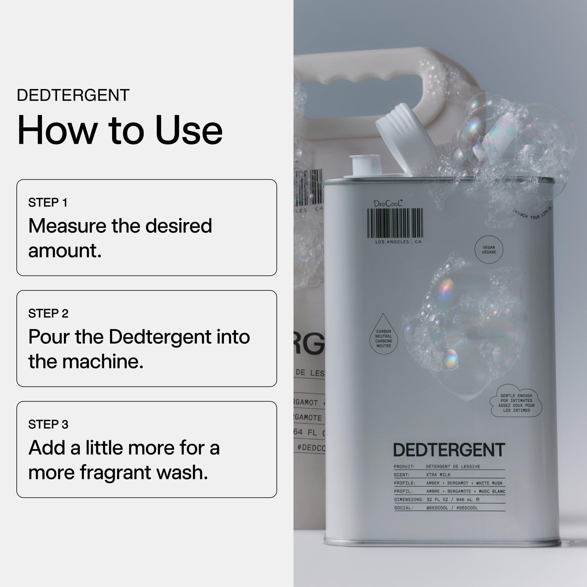 Liquid Laundry Detergent (32 Fl Oz) - ModHome Supplies