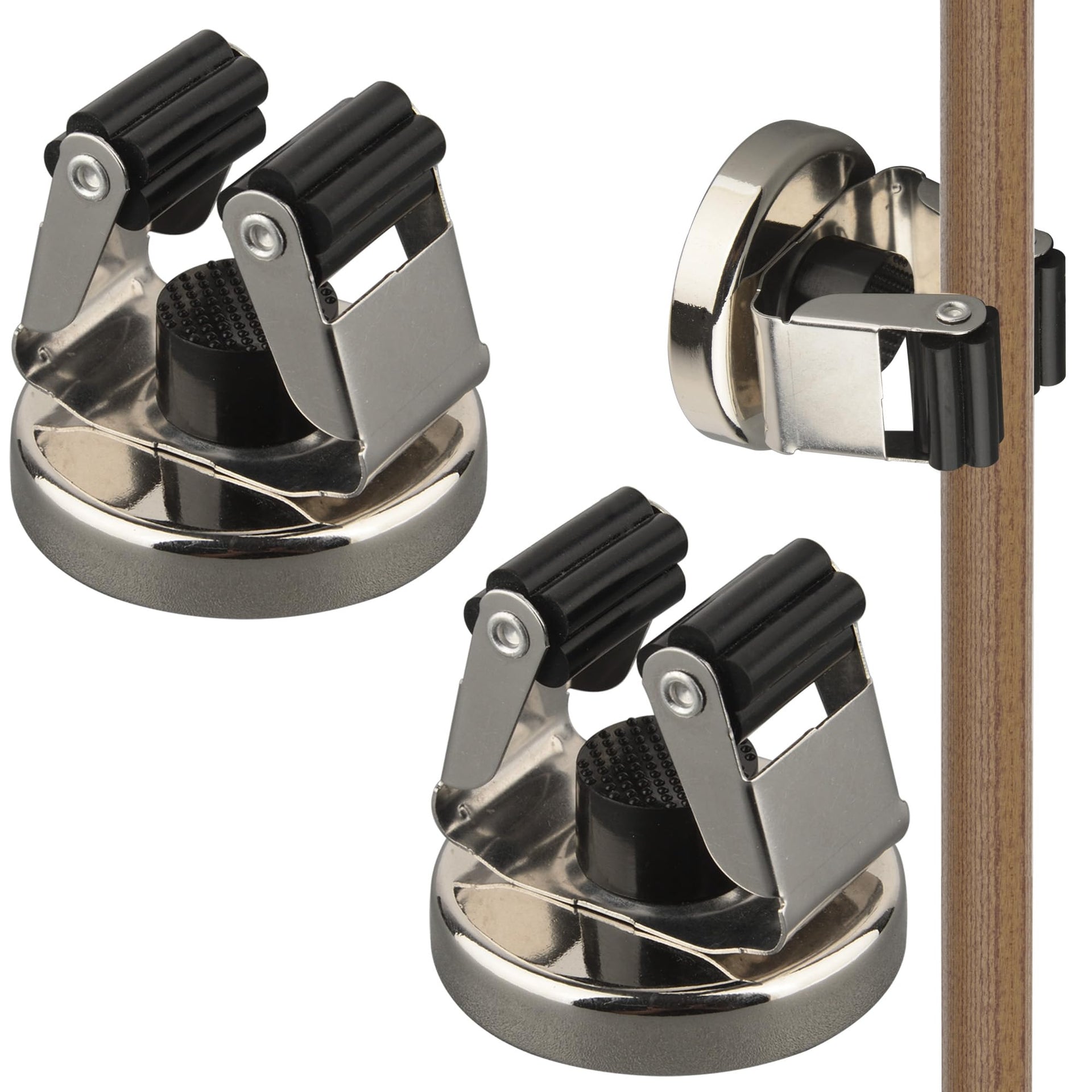 Magnetic Mop Broom Holder (2 Count)