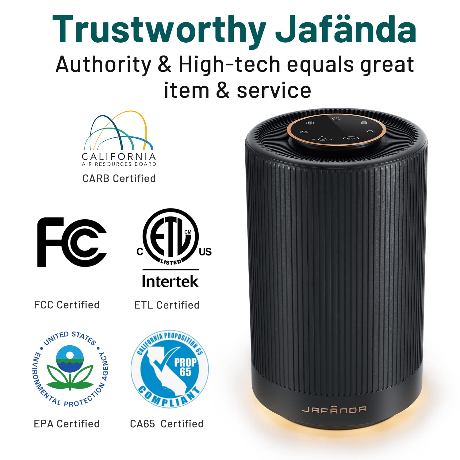 Jafanda Air Purifiers for Home Bedroom