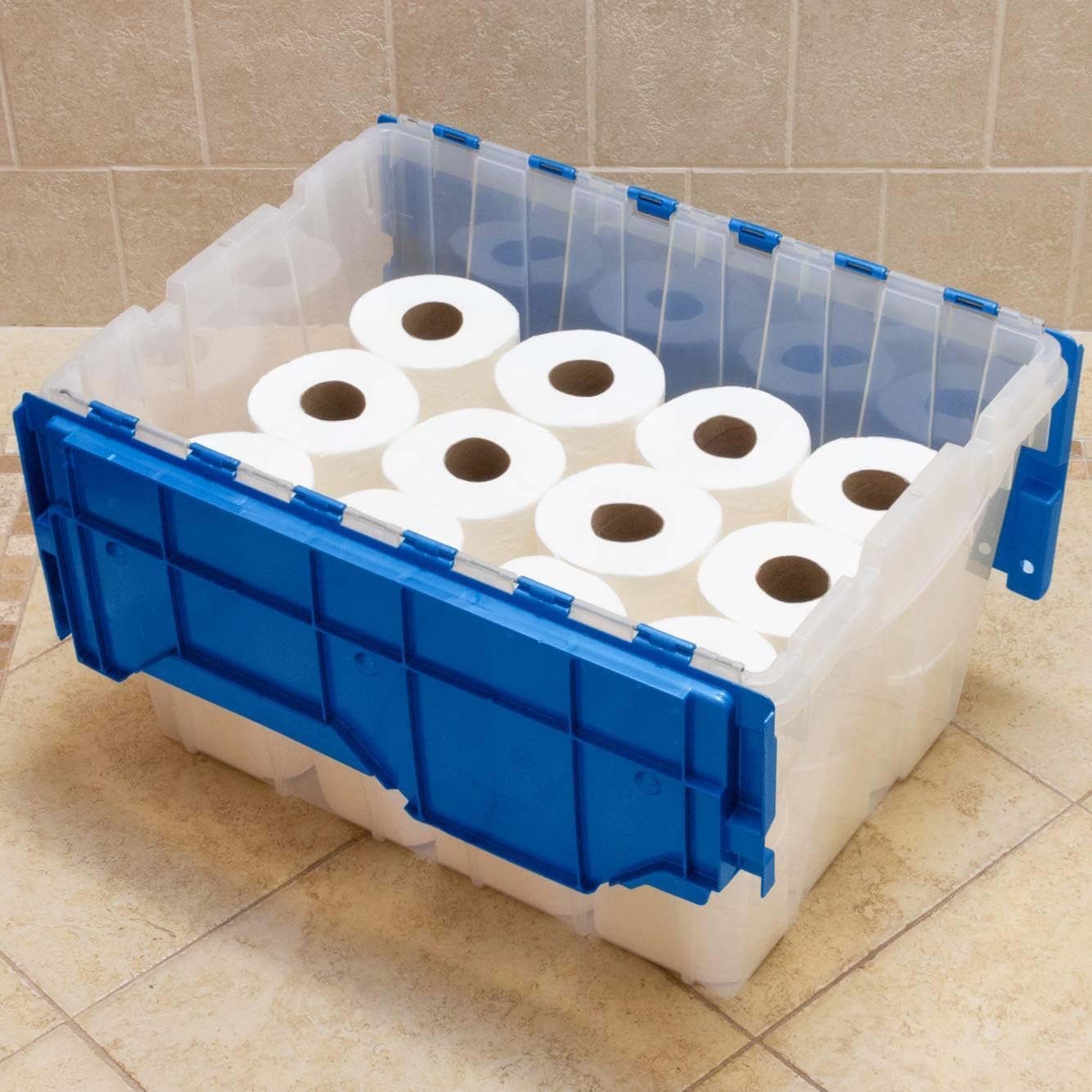KeepBox 12 Gallon Storage Container