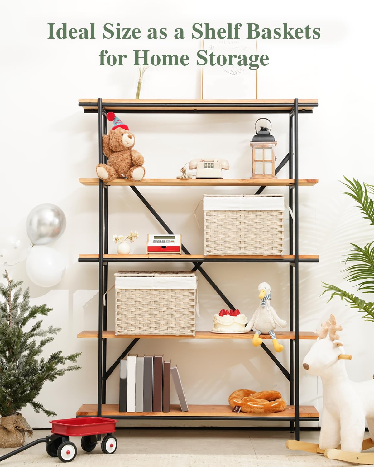 Storage Basket with Lid