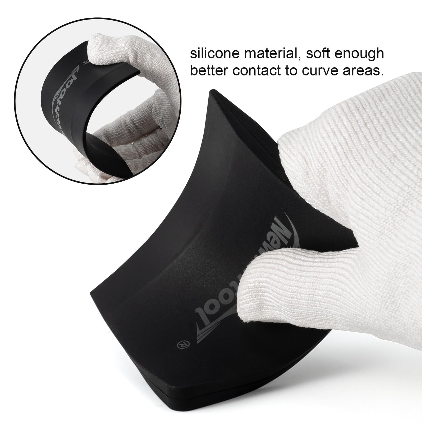 Soft Silicone Small Squeegee for Vinyl