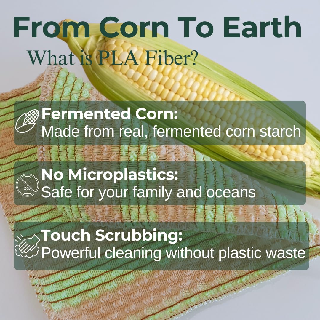 Plant Based Dish Scrubber [10 Pack]