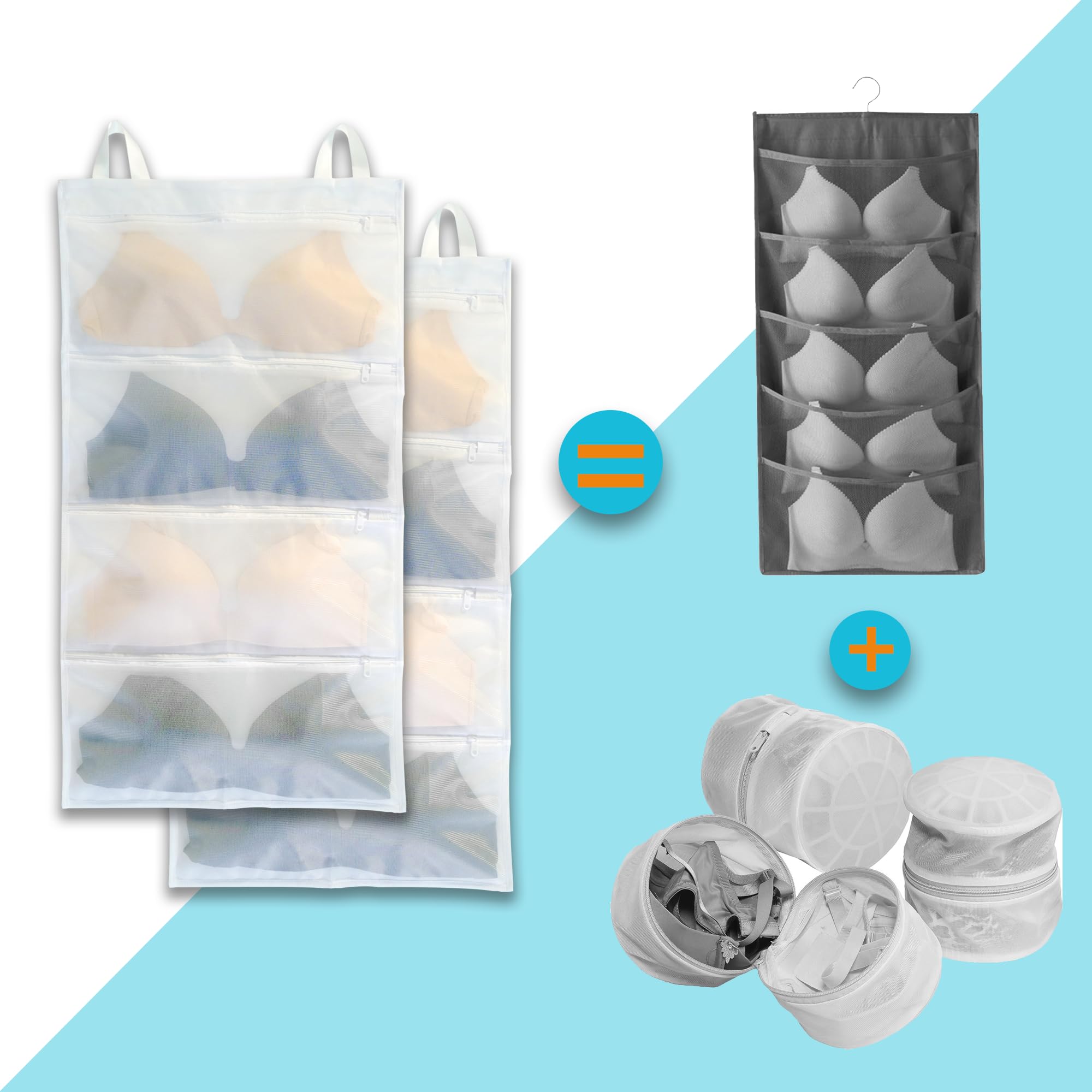 Bra bags for laundry (2 Count)