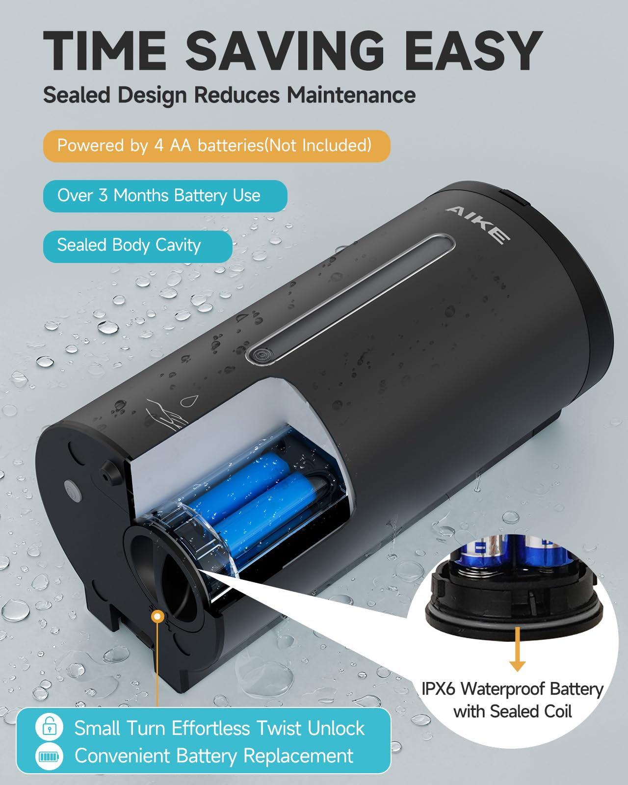 Automatic Liquid Soap Dispenser