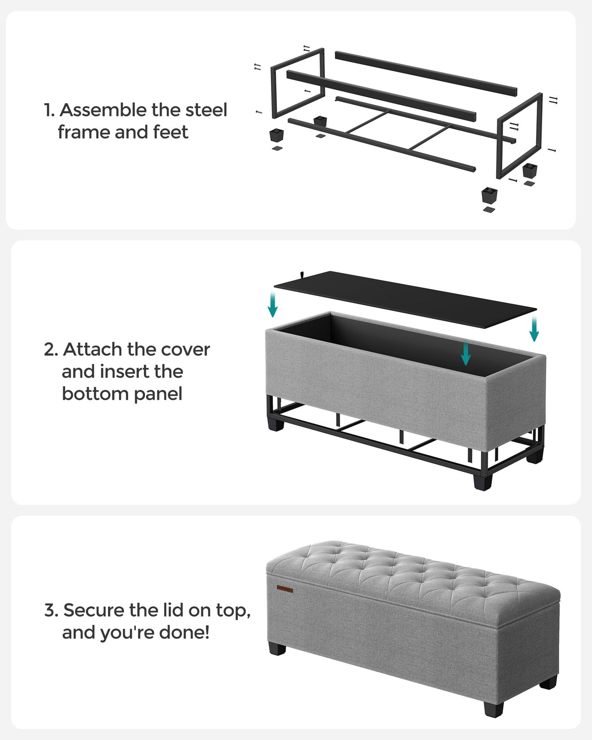 Storage Ottoman Bench