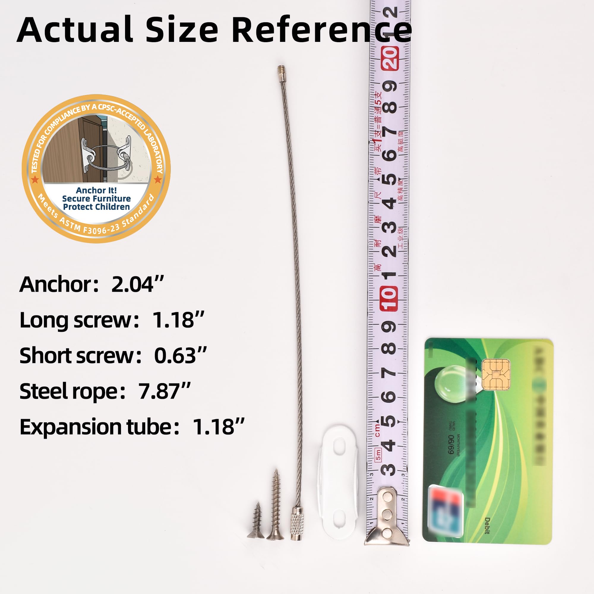 Furniture Anchors 10 (10 Count)