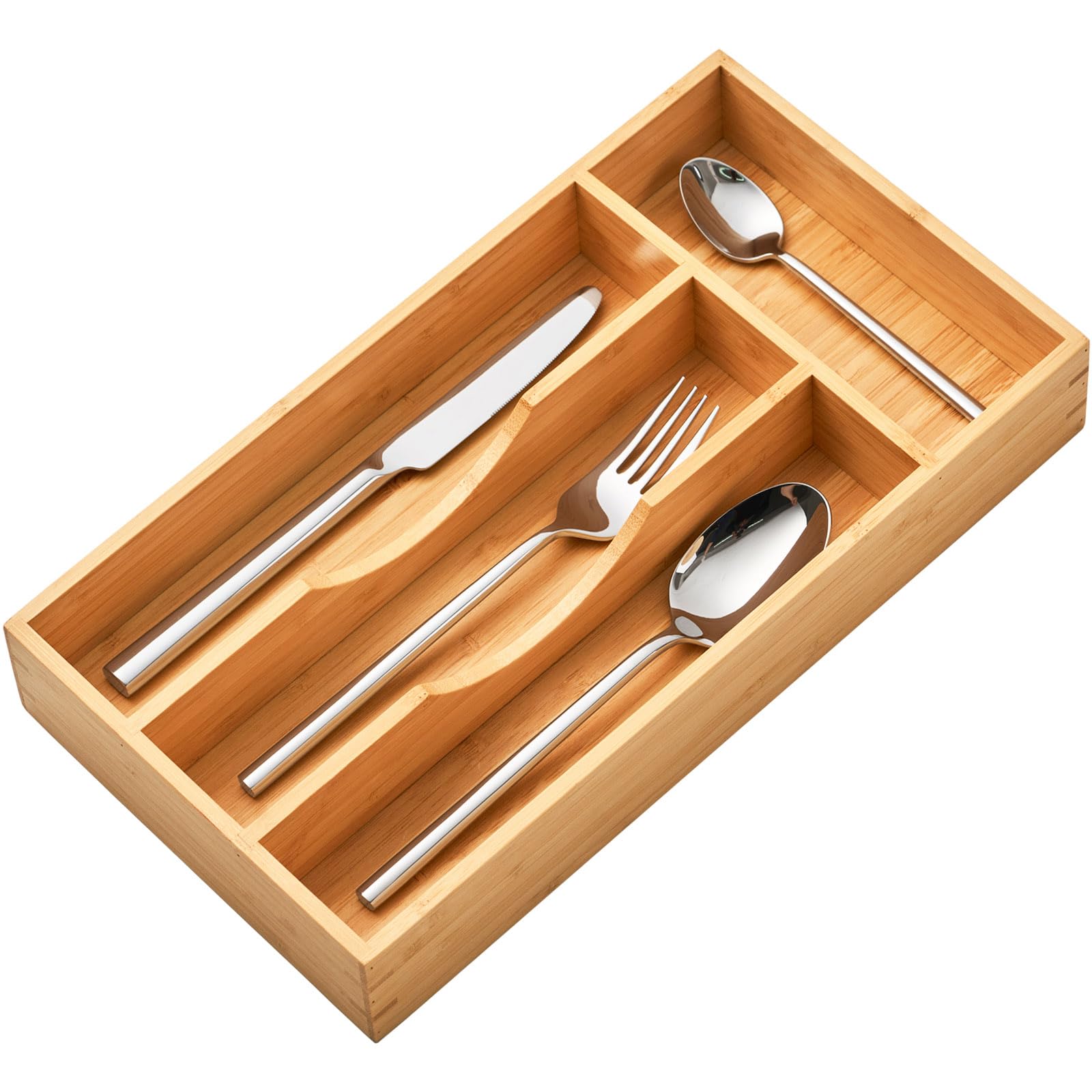 Bamboo Kitchen Drawer Organizer