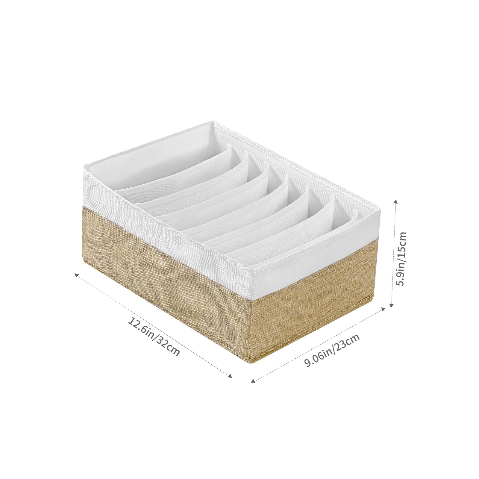 4 Packs T shirt Drawer Organizers for Clothing (4 Count)
