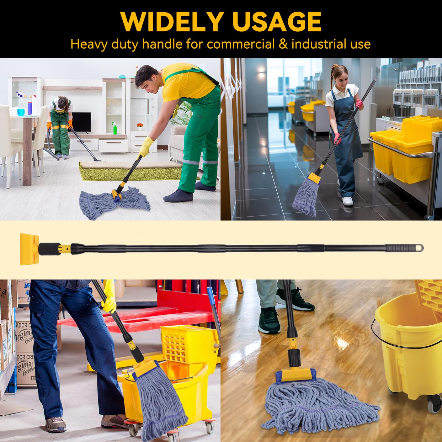 Mop Handle Commercial Heavy Duty