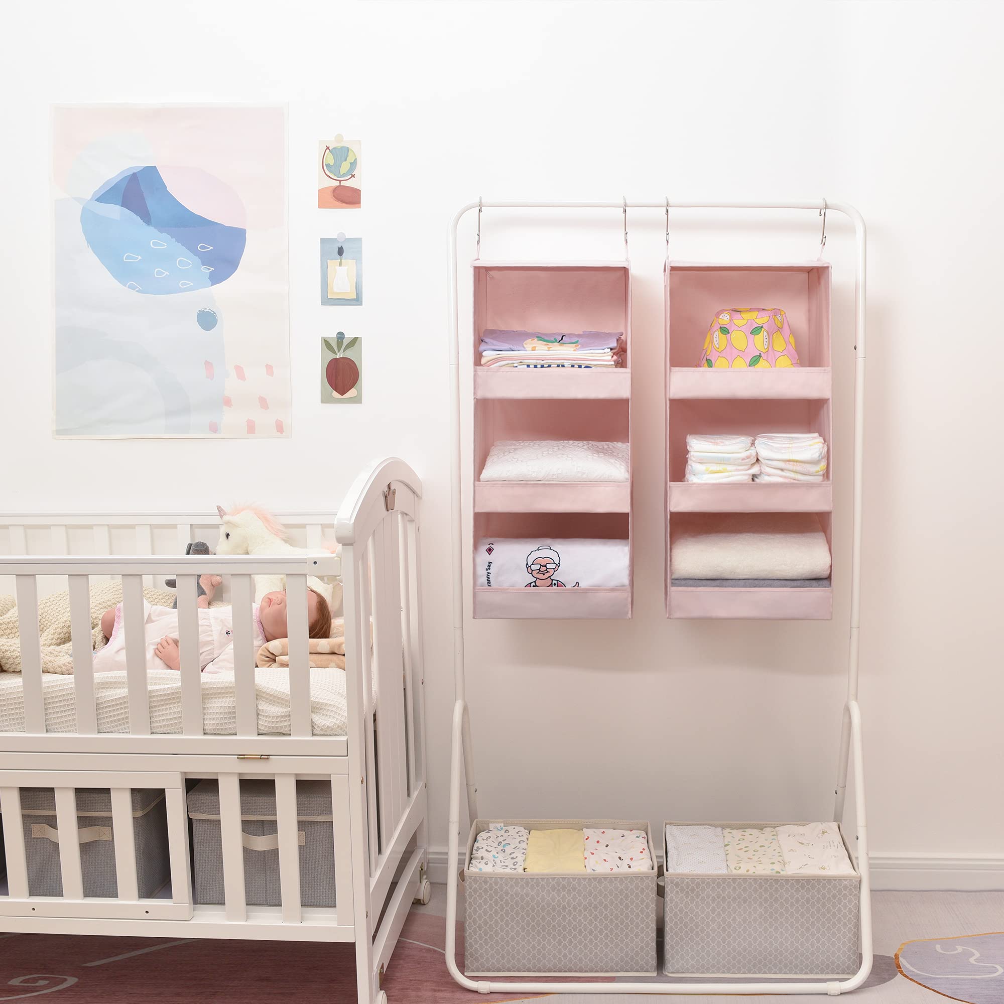 3 Shelf Hanging Closet Organizer (2 Count)