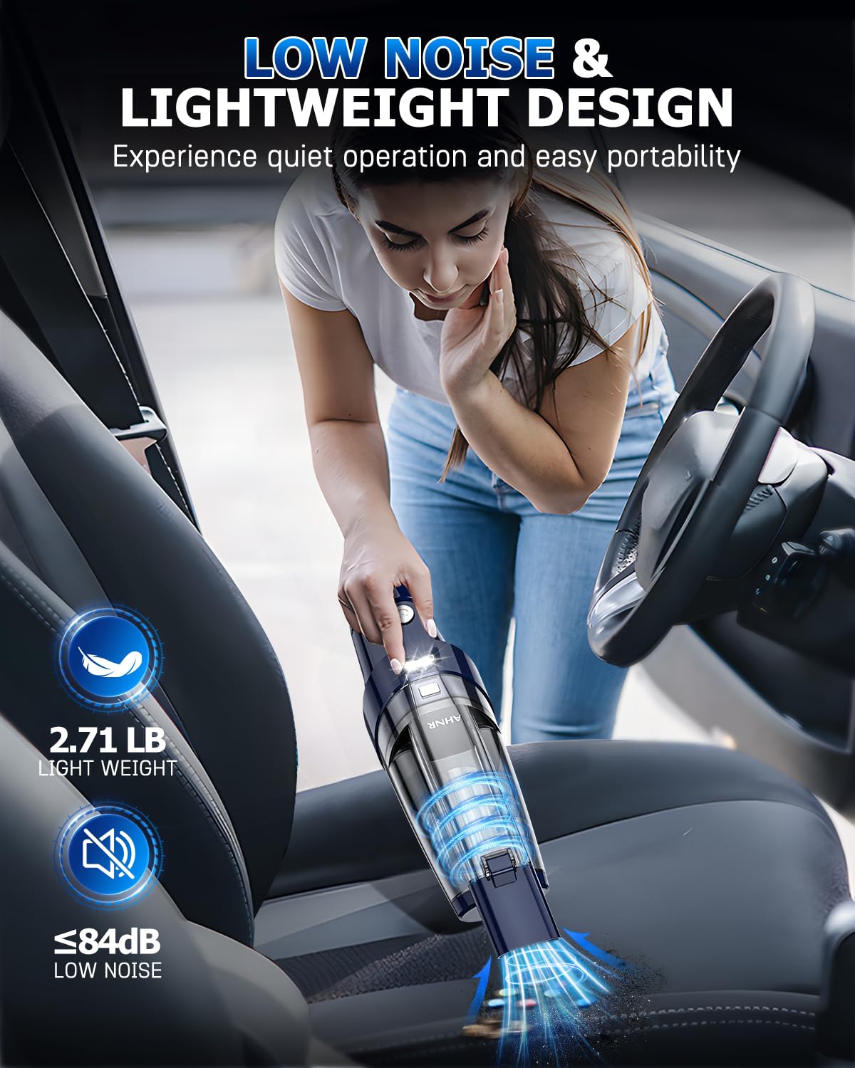 Handheld Vacuum Cordless Rechargeable