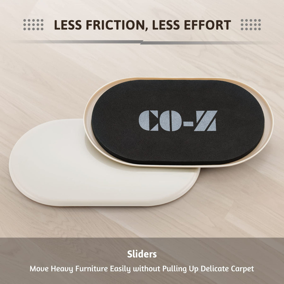 Large Furniture Sliders (8 Count)