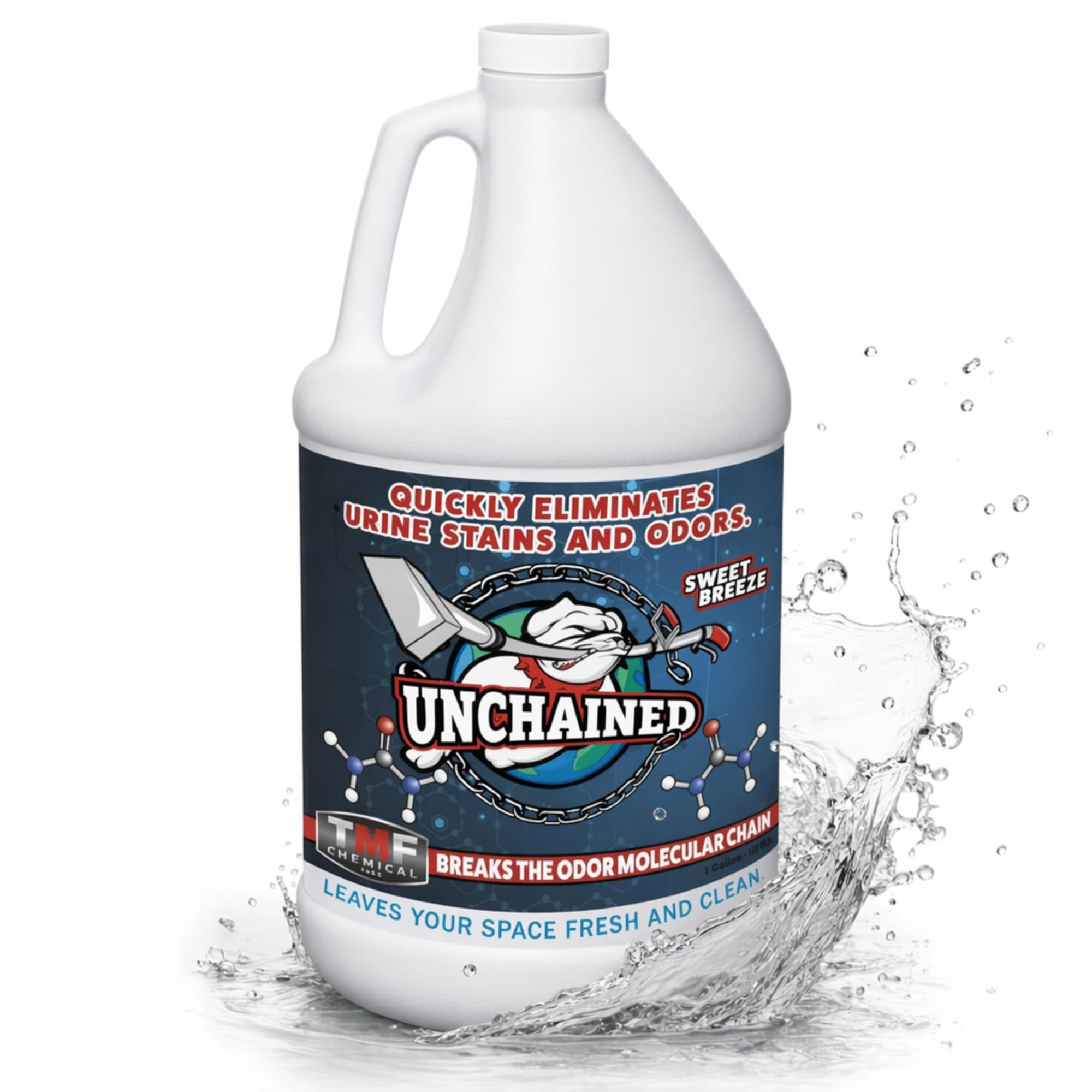 Unchained Urine Stain and Odor Remover (128 Fl Oz)