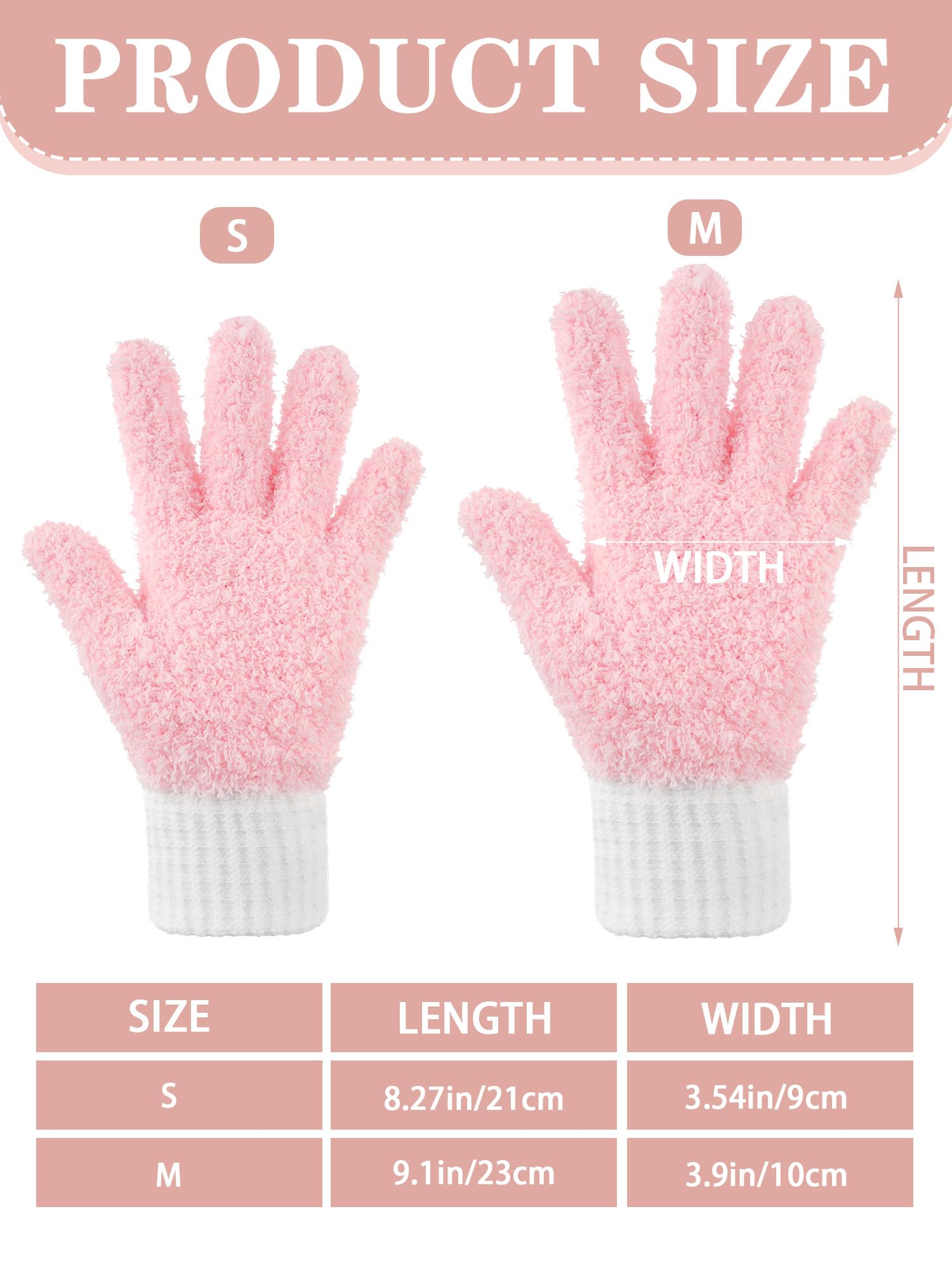3 Pairs Microfiber Plant Dusting Gloves Leaf Cleaning Gloves for Indoor Plants (3 Count)